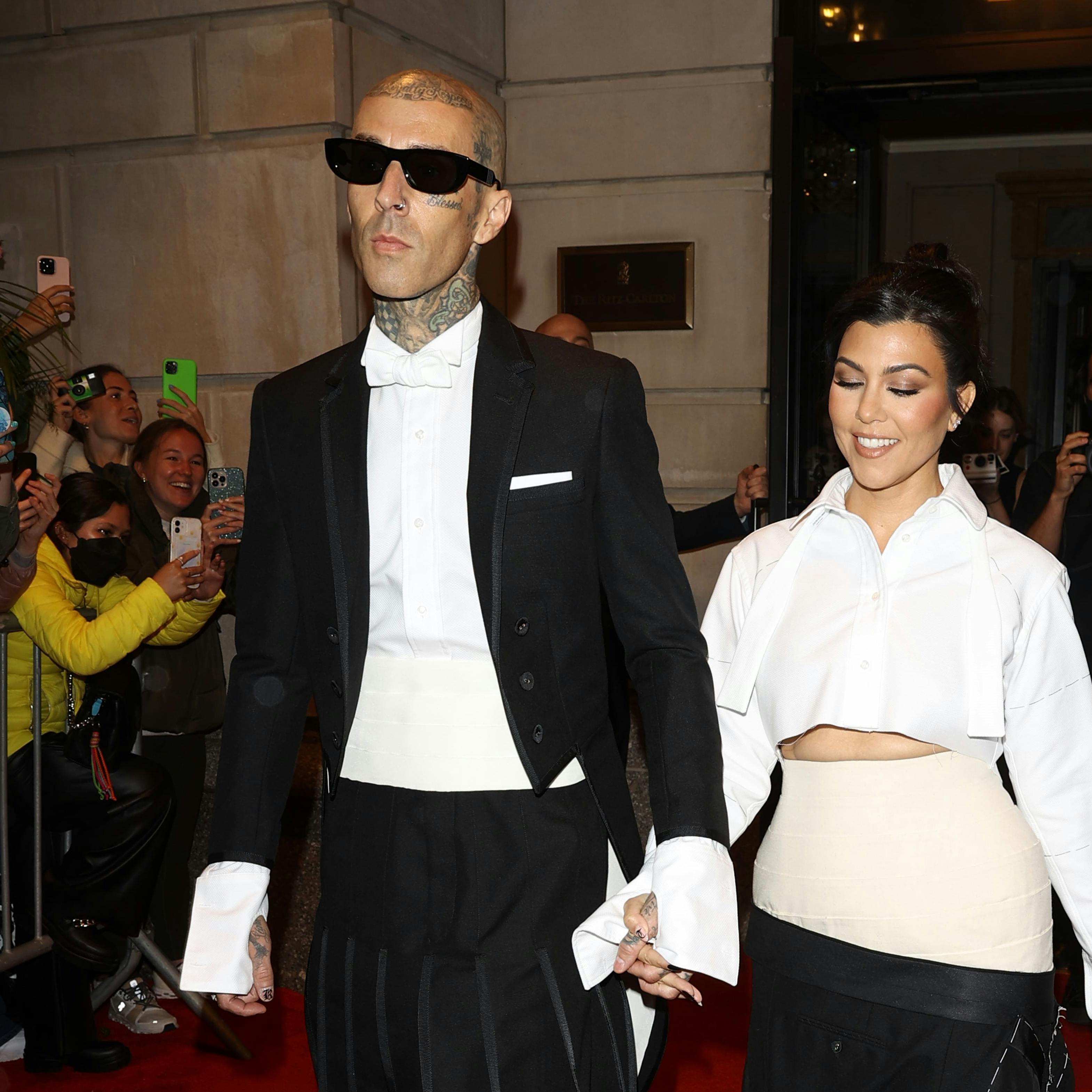 Kourtney Kardashian og Travis Barker