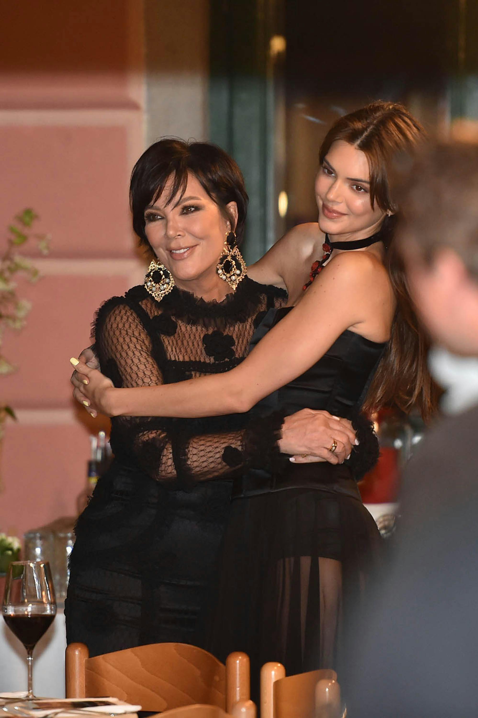 Kris Jenner og Kendall Jenner