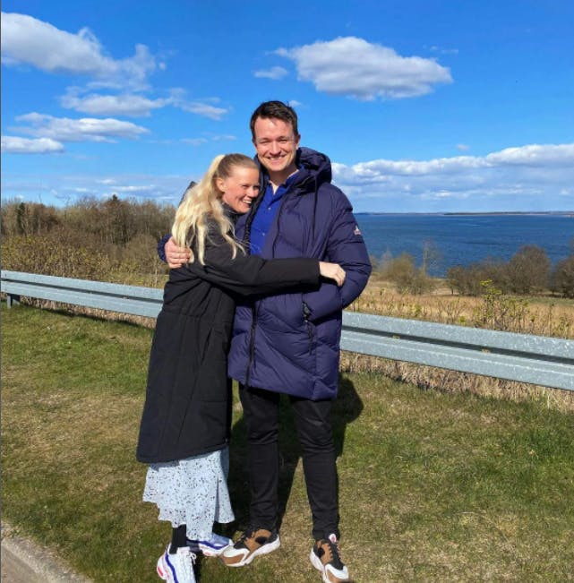 Stine Jensen og Søren Frederiksen venter en pige til efteråret. Det er parrets første barn.