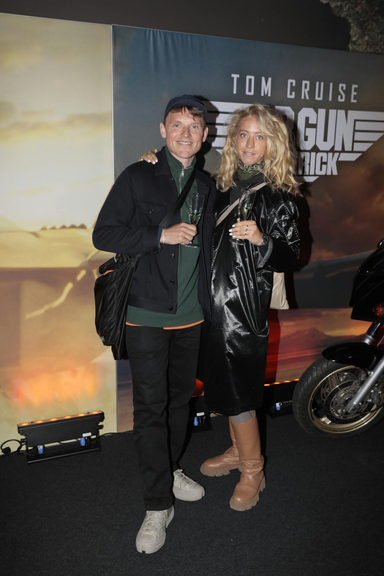 Tobias Hamann og kæresten Patricia Thyberg