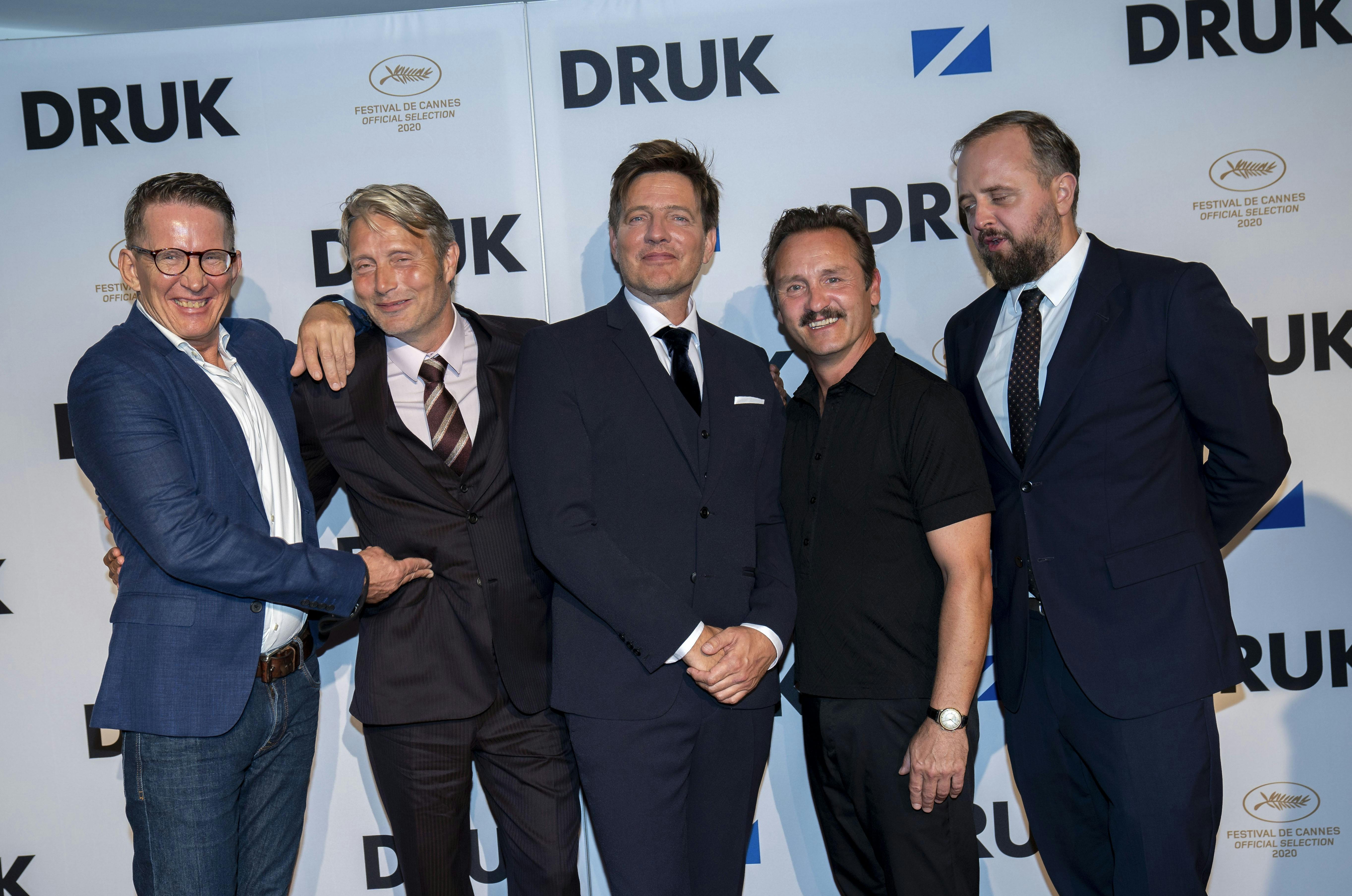 Thomas Bo Larsen, Mads Mikkelsen, Thomas Vinterberg, Lars Ranthe og Magnus Millang