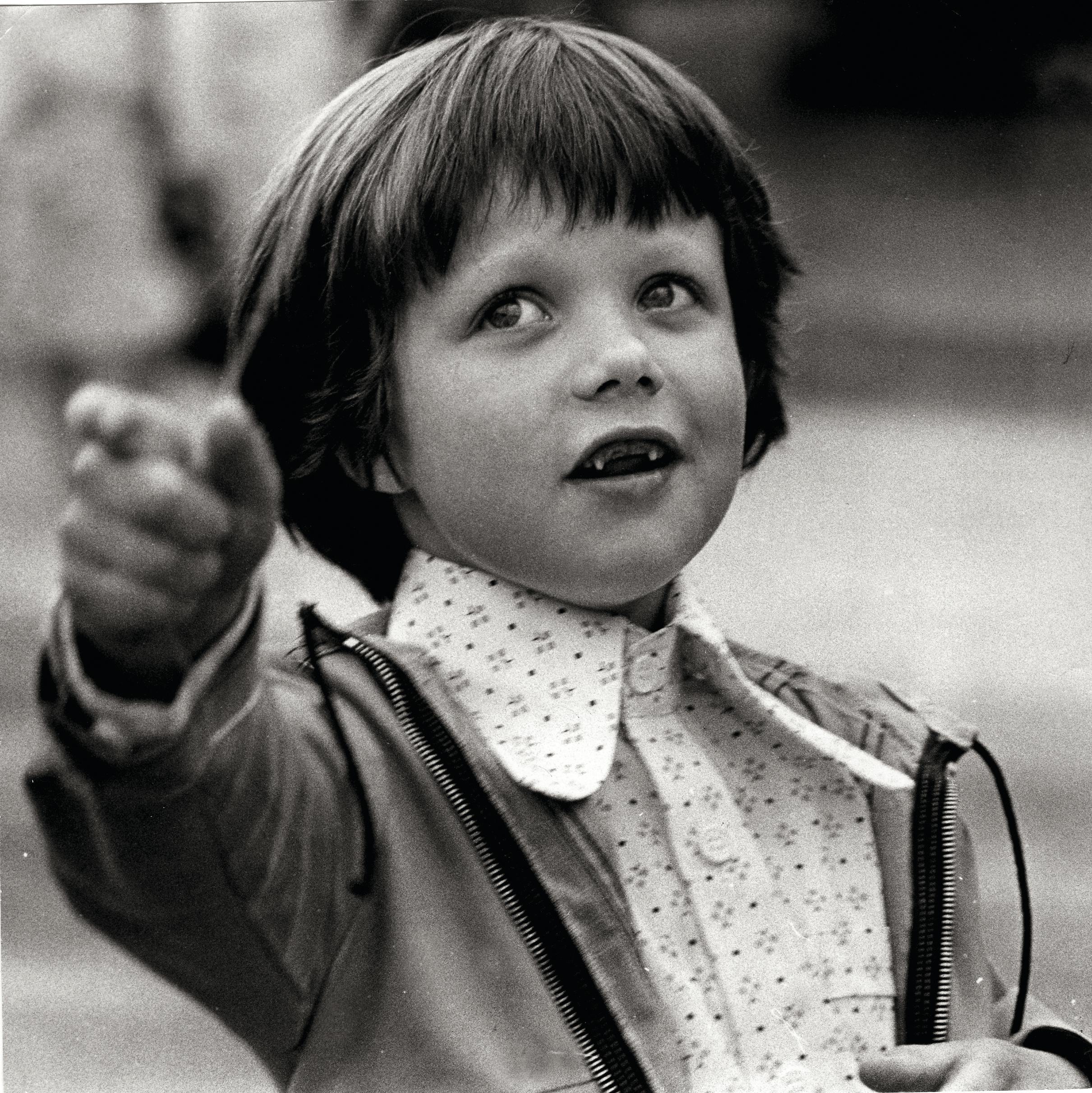 En ung kronprins Frederik i 1975.
