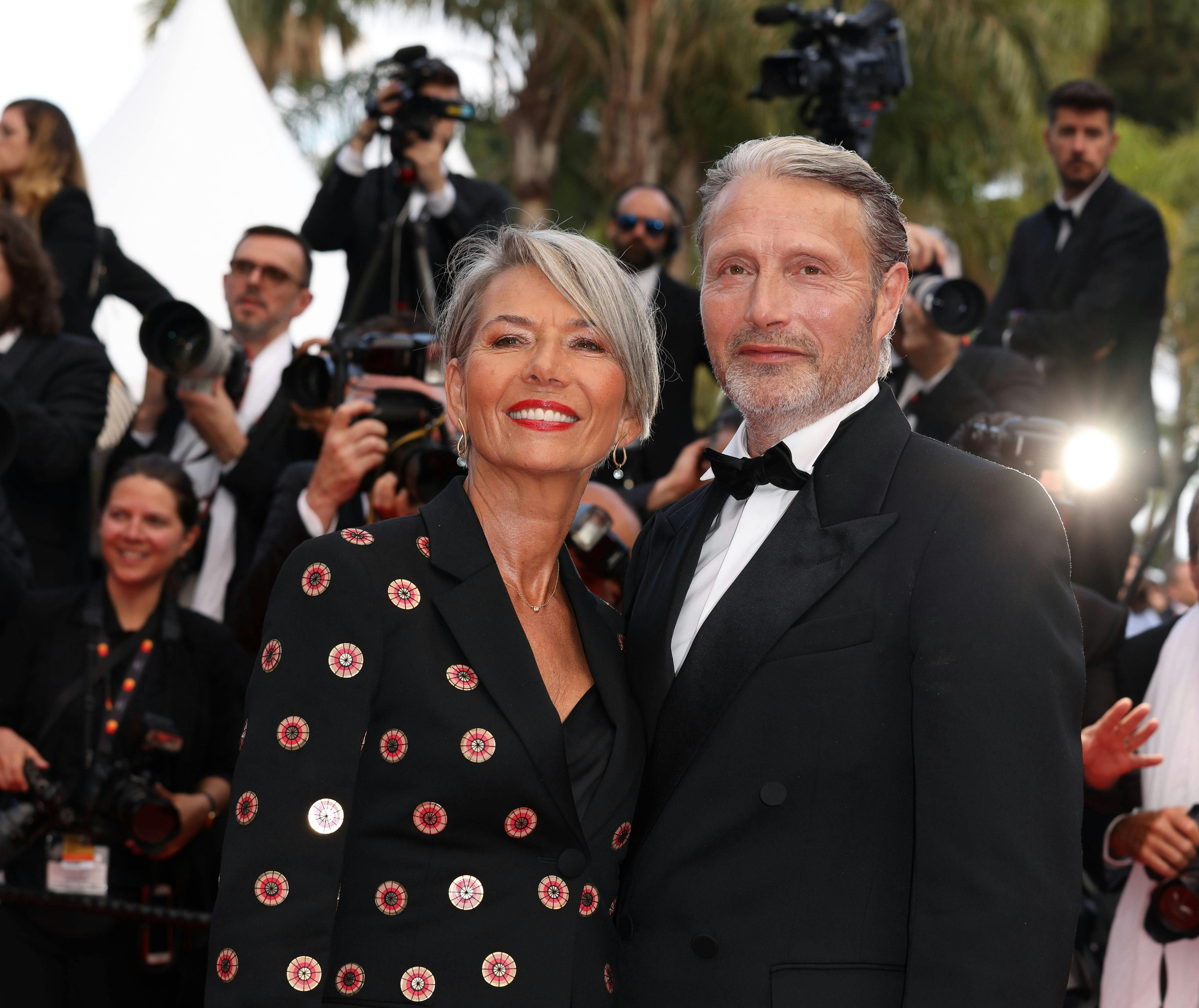 Mads Mikkelsen og Hanne Jacobsen