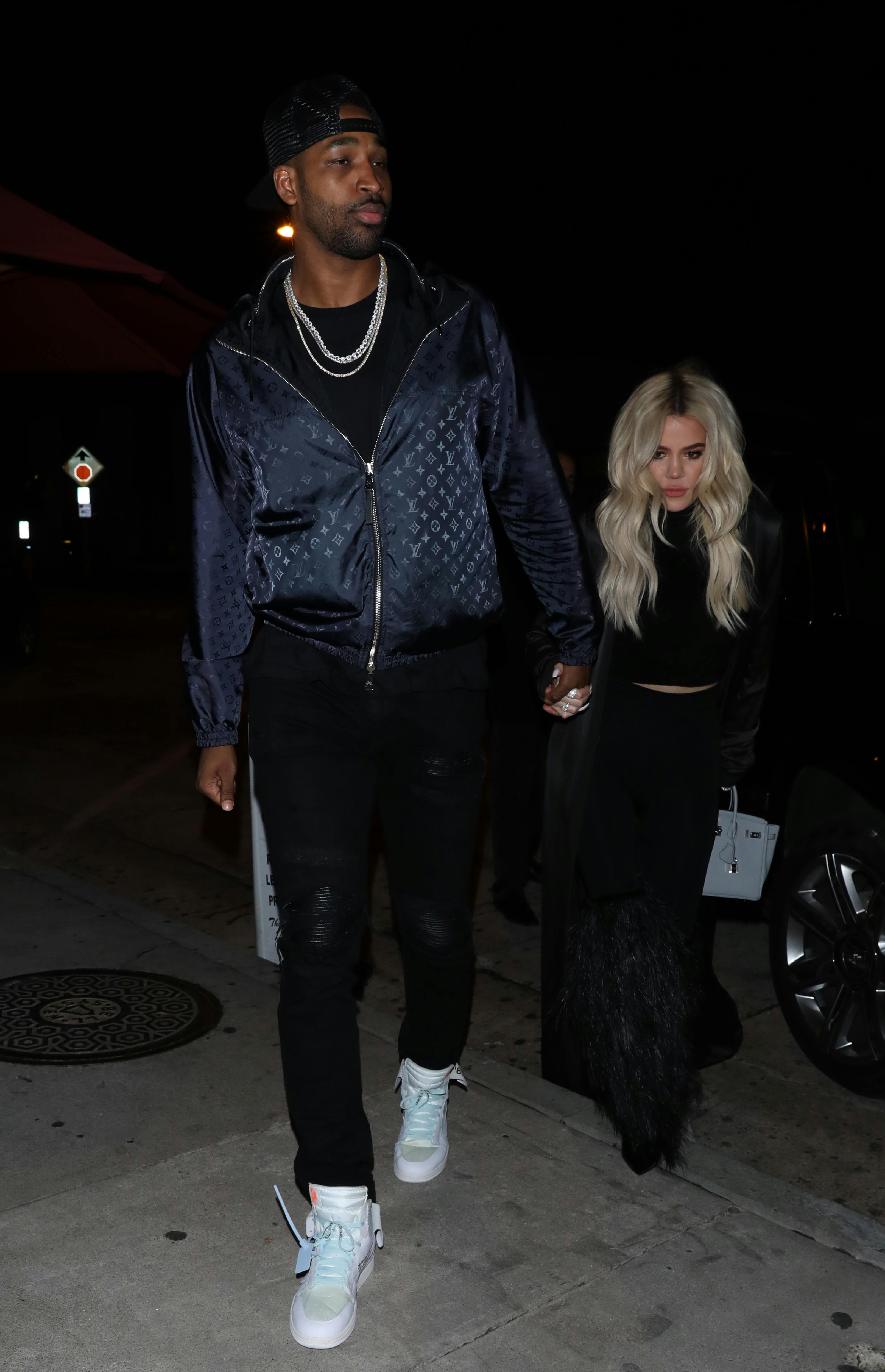 Khloé Kardashian og Tristan Thompson