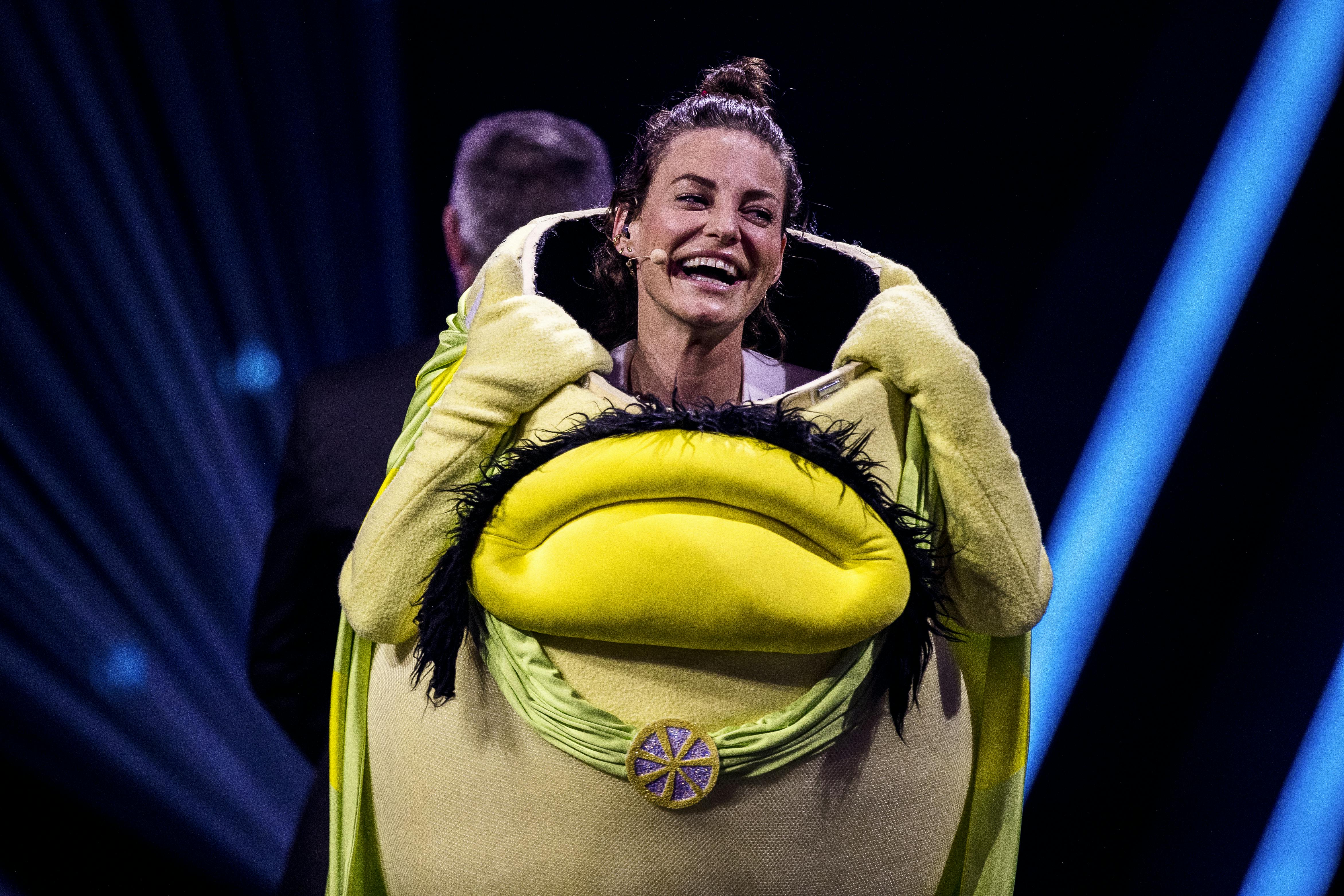 Sarah Grünewald som Citron i "Hvem holder masken?"