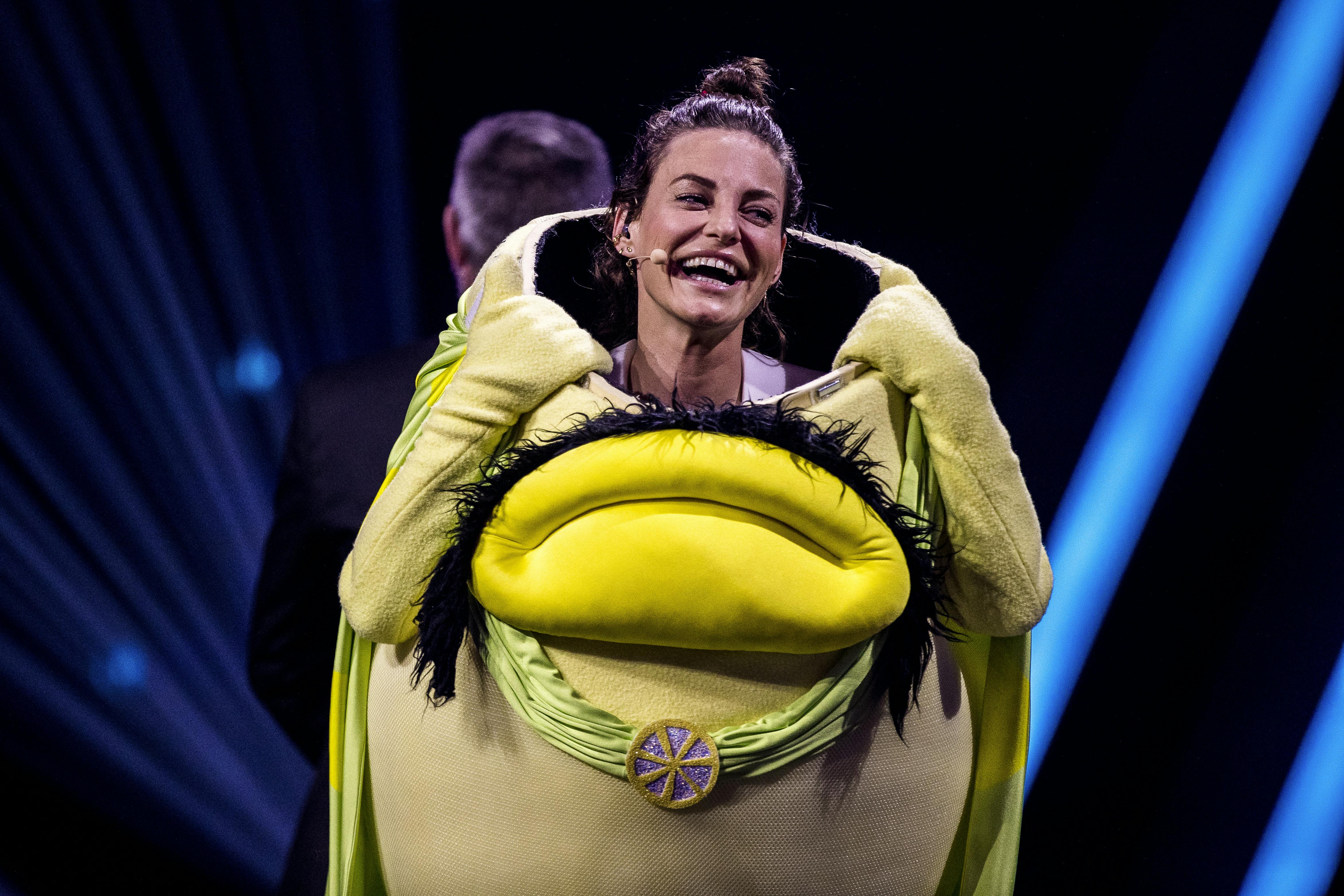 Sarah Grünewald som Citron i "Hvem holder masken?"