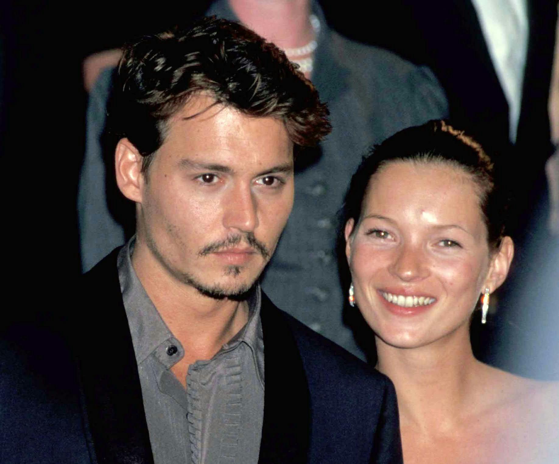 Kate Moss og Johnny Depp