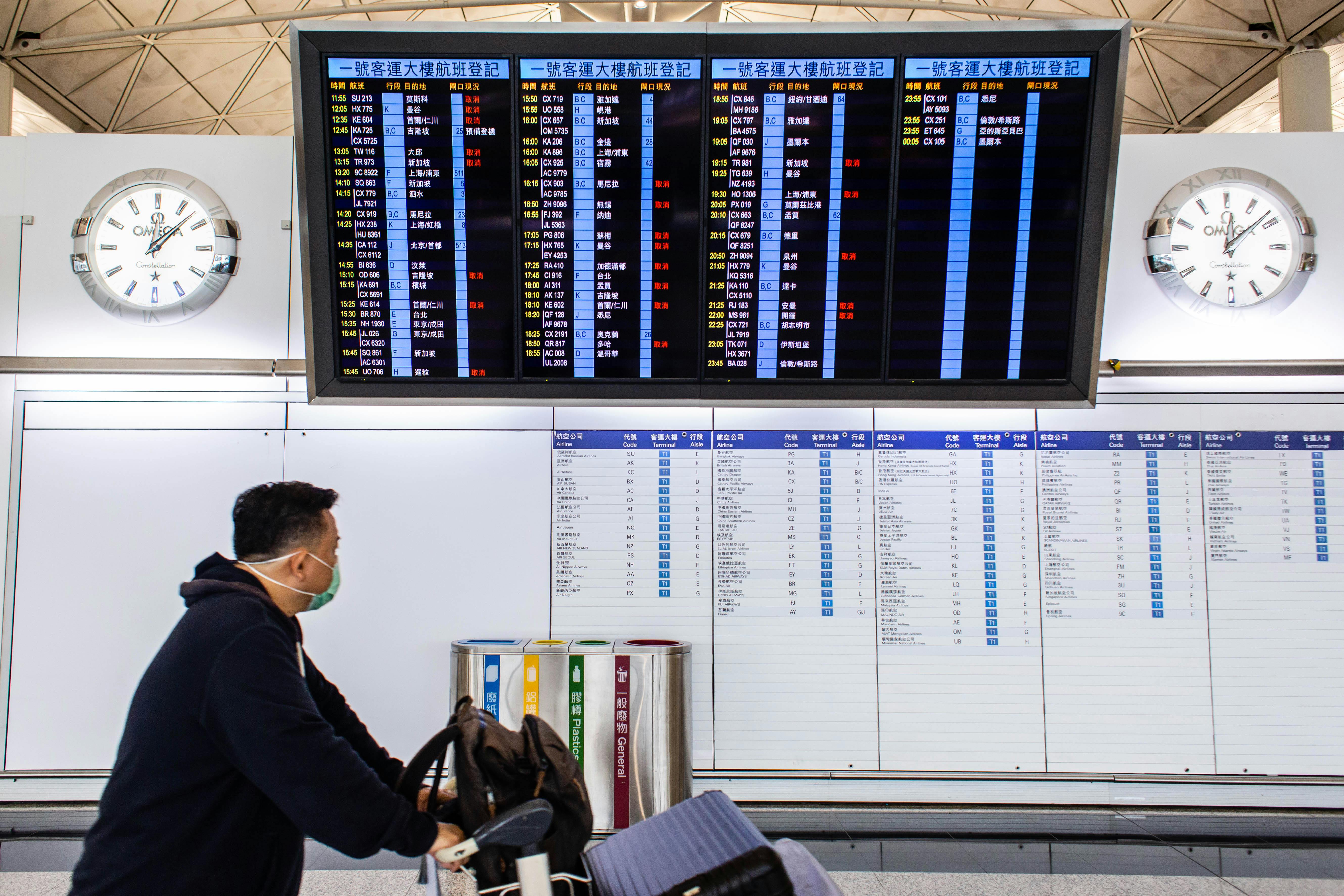 En lufthavn i Brasilien bød på en fræk film til de rejsende.