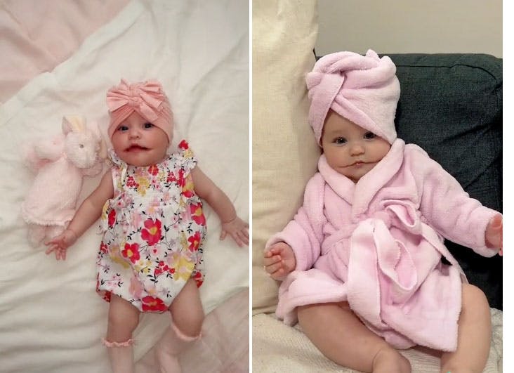 Ayla med "permanent smil"