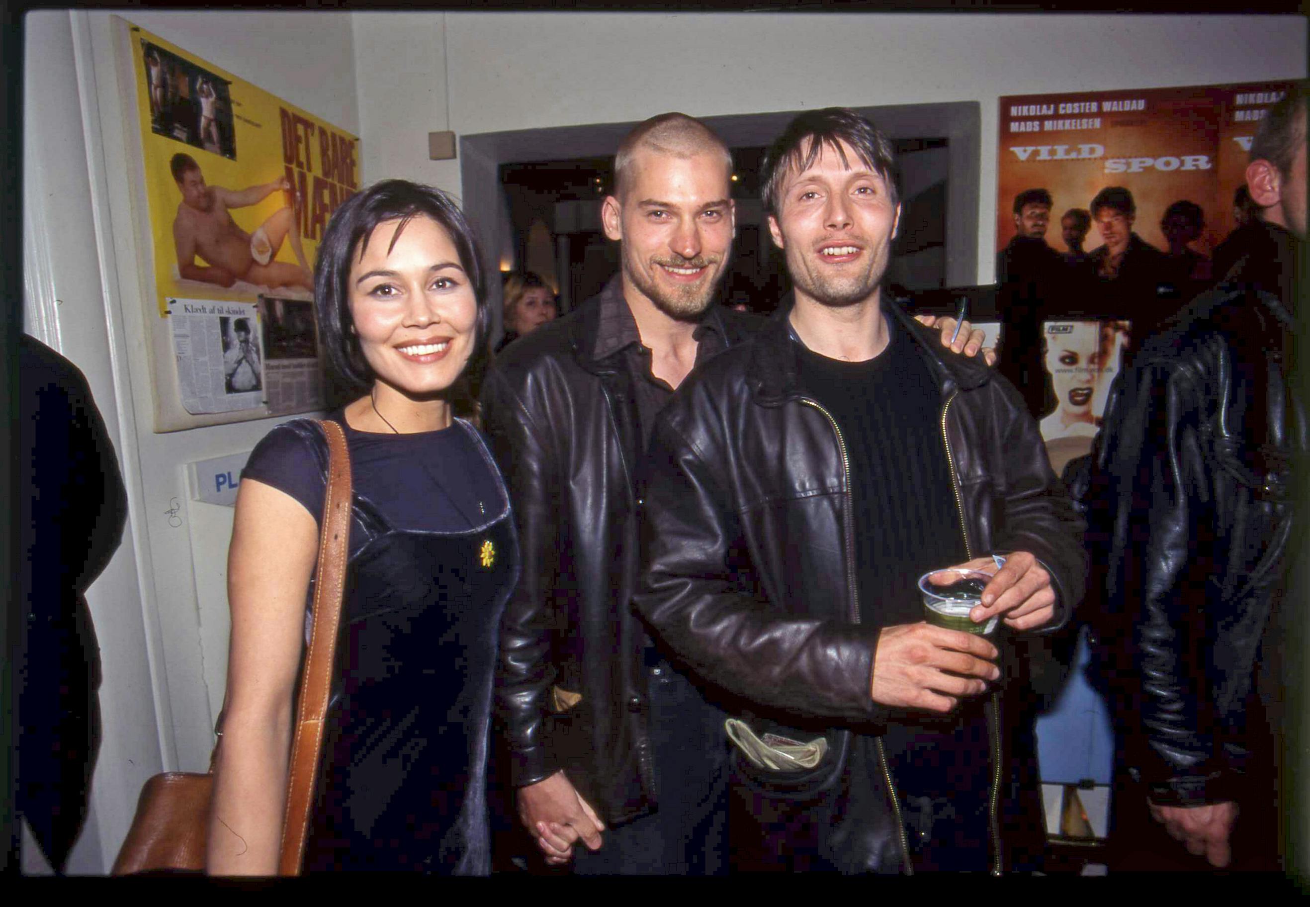 Nukâka og Nikolaj Coster-Waldau har været gift siden 1998. Her er de fotograferet til premiere på filmen "Vildspor", hvor de to spillede over for hinanden sammen med Mads Mikkelsen. 