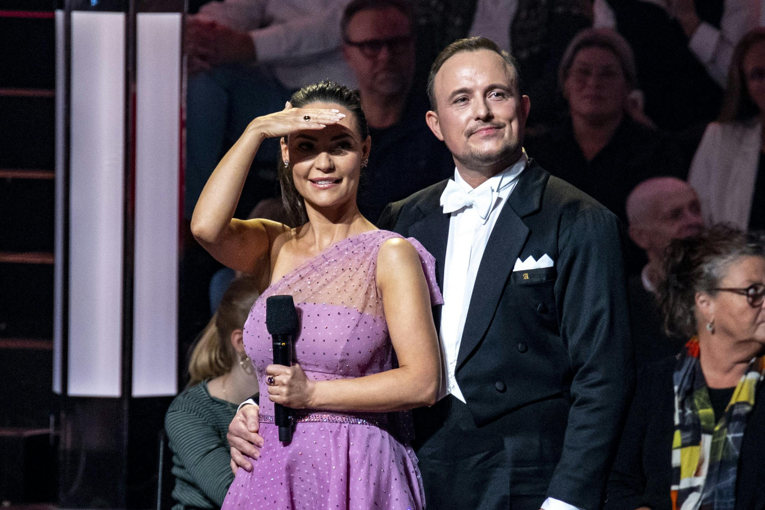 Mascha Vang og Thomas Evers Poulsen i "Vild med dans".
