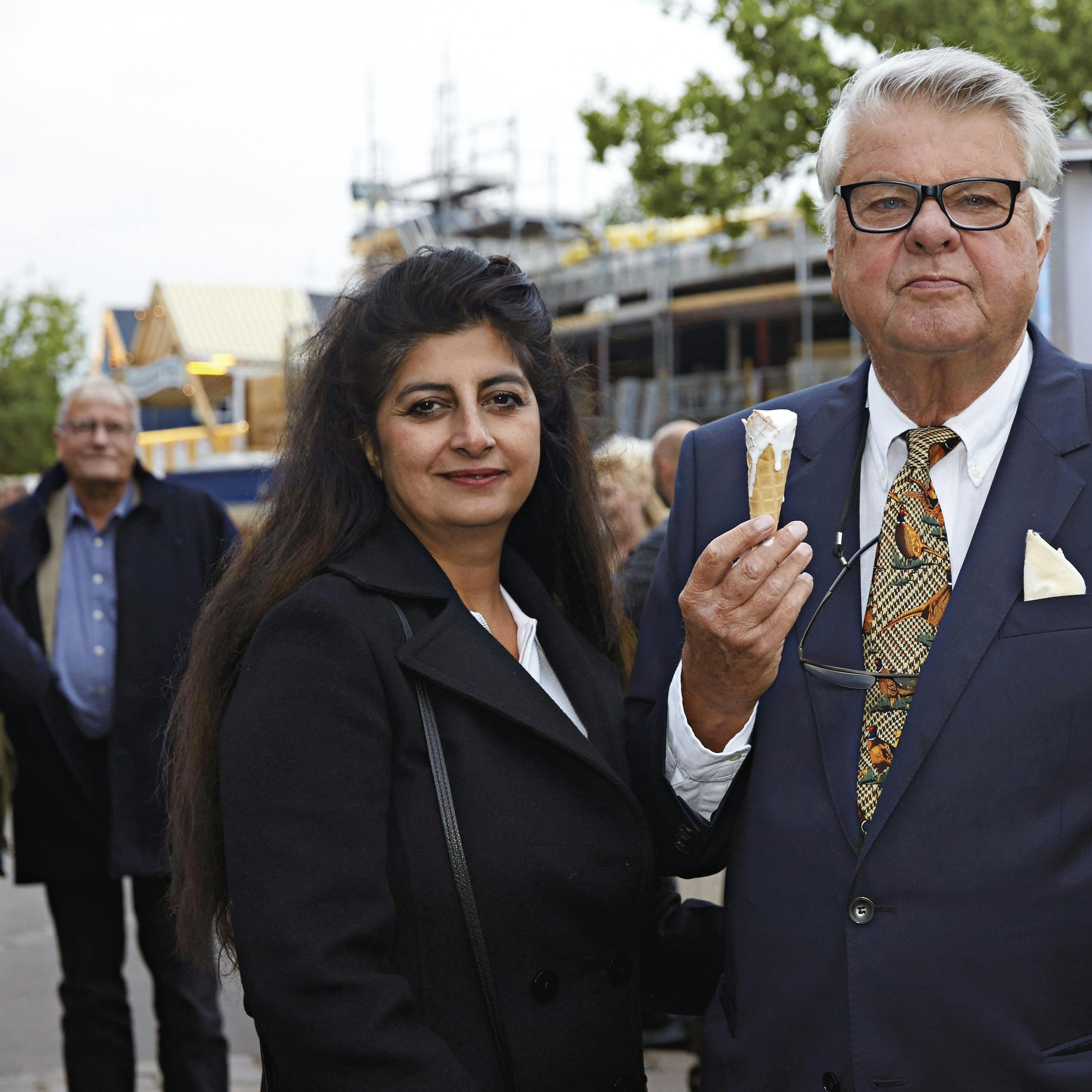 Susan Astani og Christian Kjær