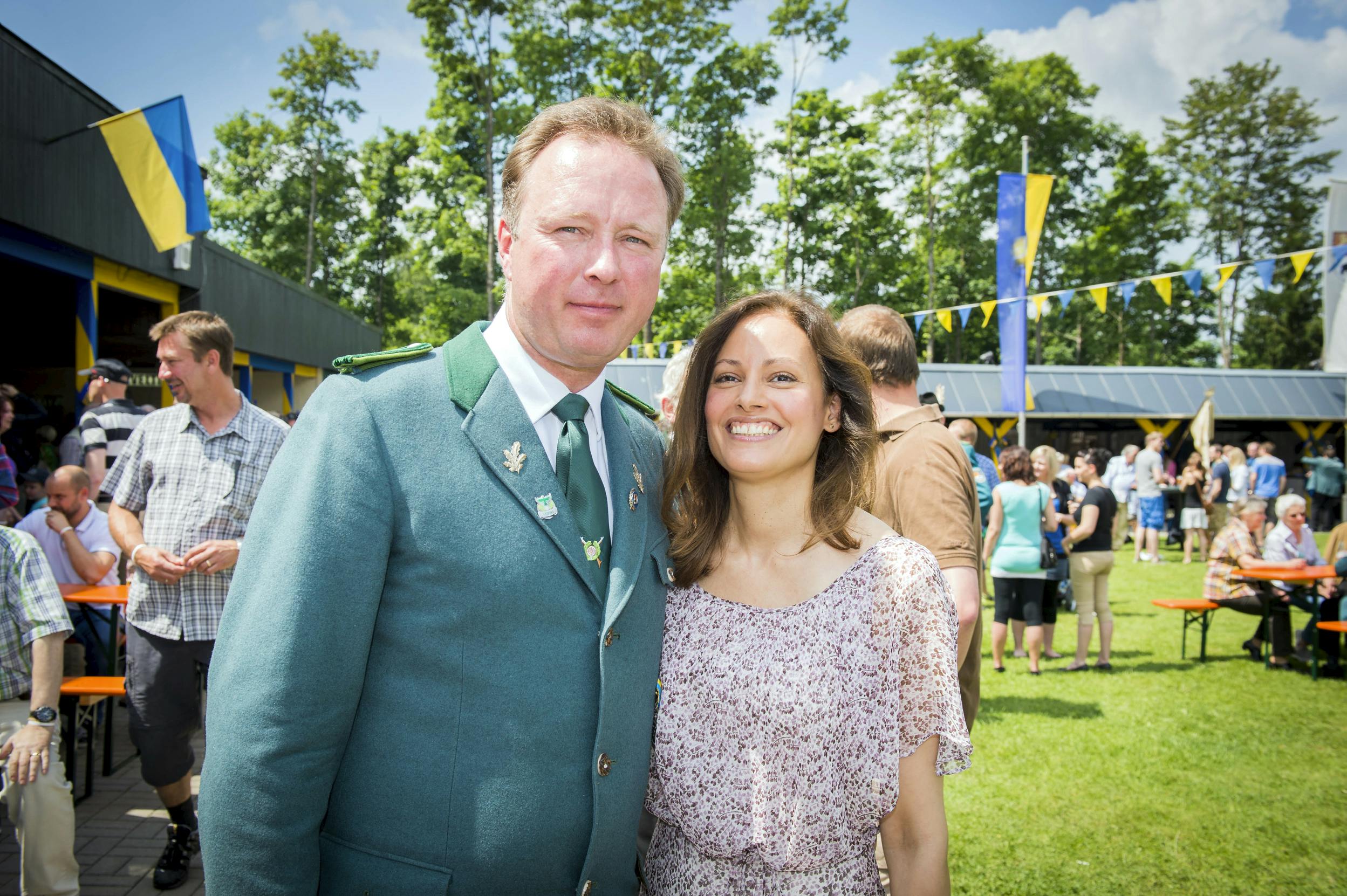 Prins Gustav og Carina Axelsson