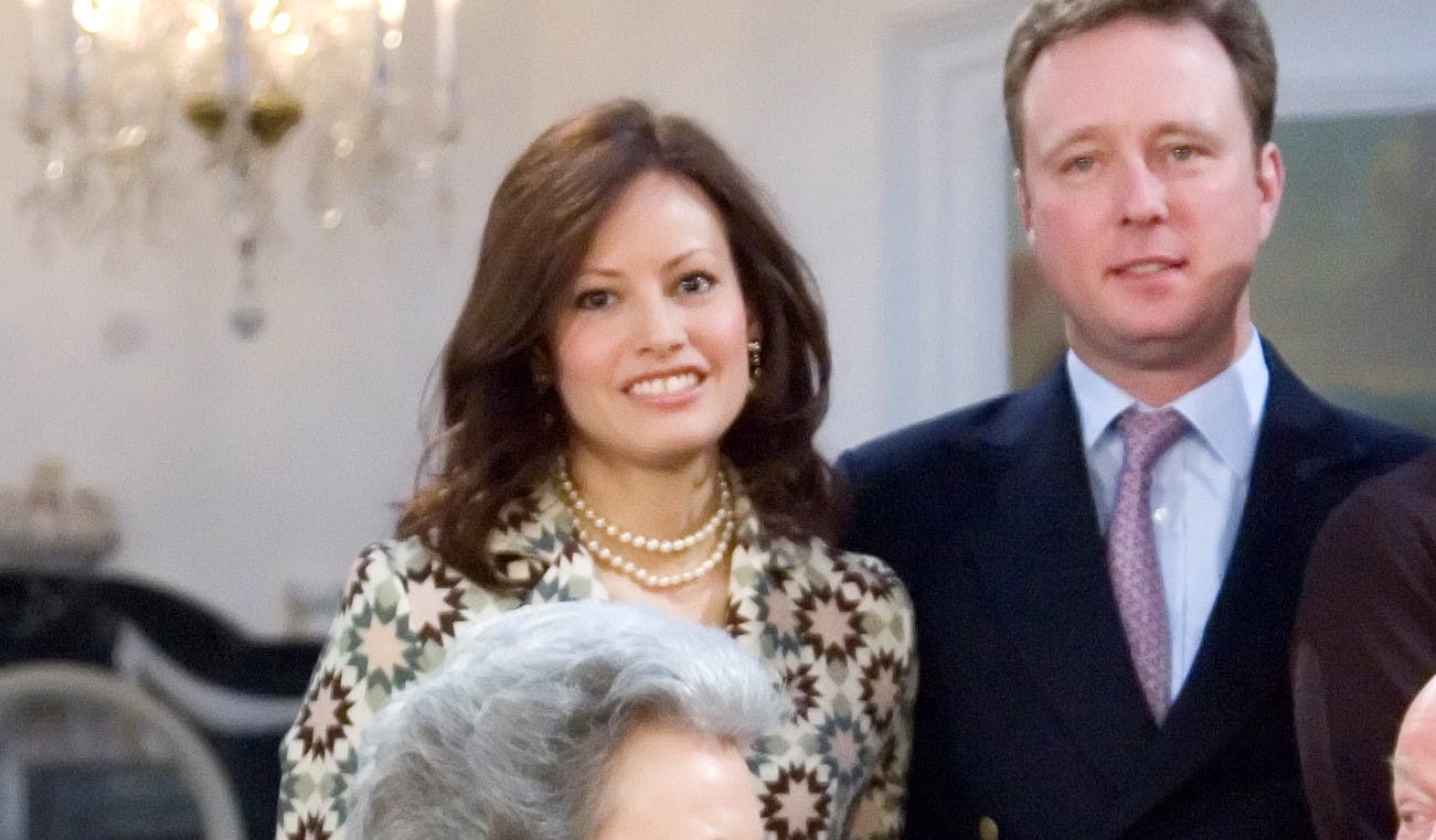 Prins Gustav og Carina Axelsson