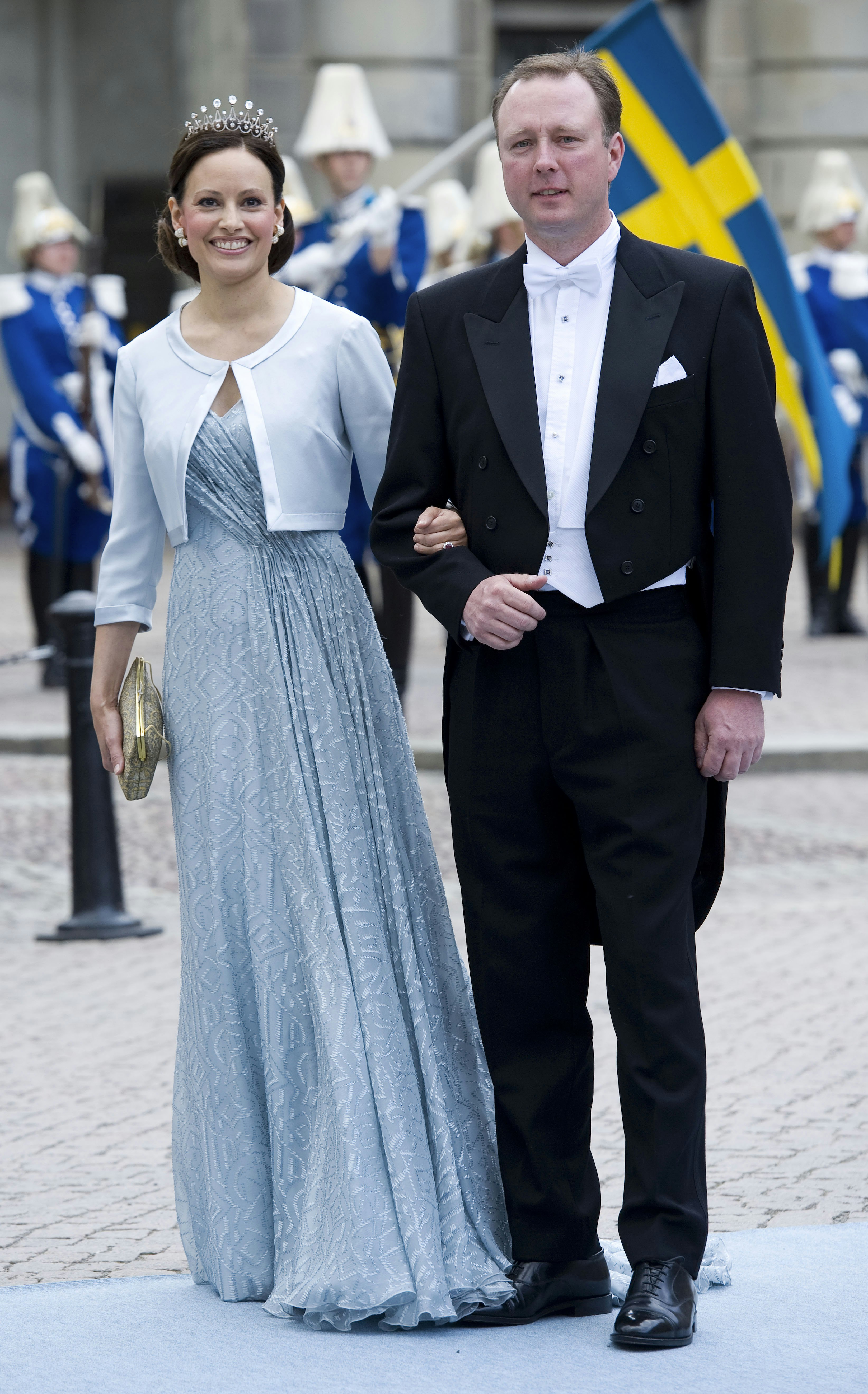 Príncipe Gustav y Carina Axelsson