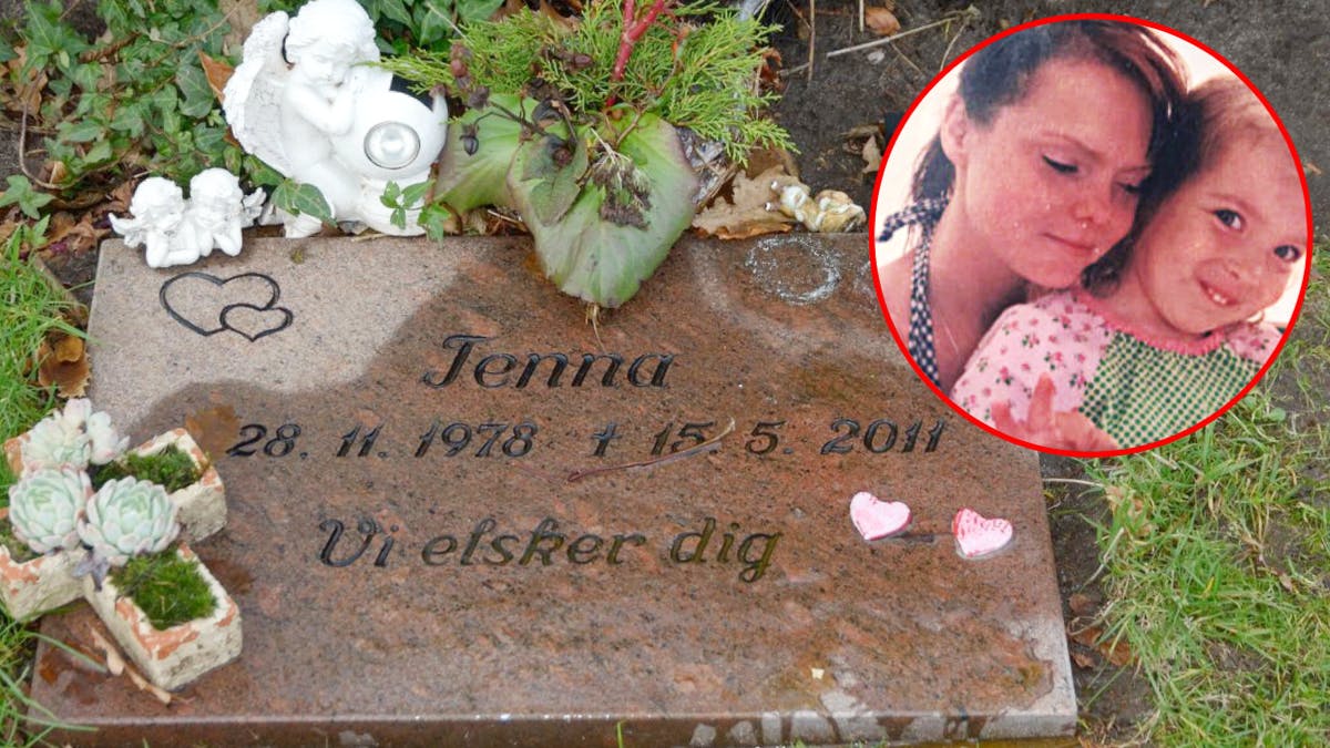Afdøde Tenna og hendes mindreårige datter Michala