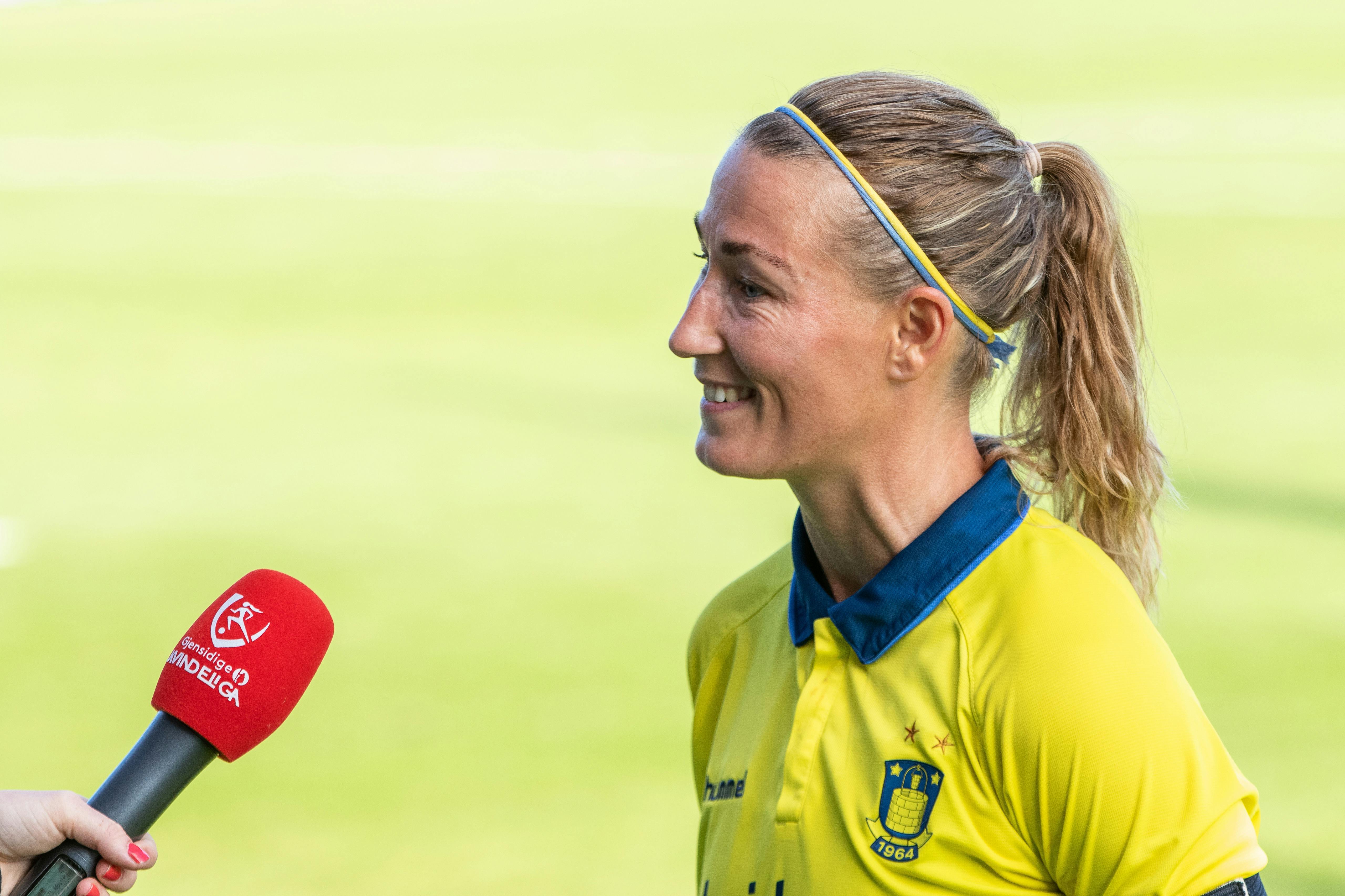Theresa Eslund spillede hele 133 kampe for det danske kvindelandshold. 