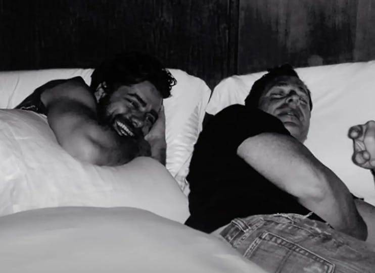John Stamos og Bob Saget mødte hinanden under optagelserne til "Full House".
