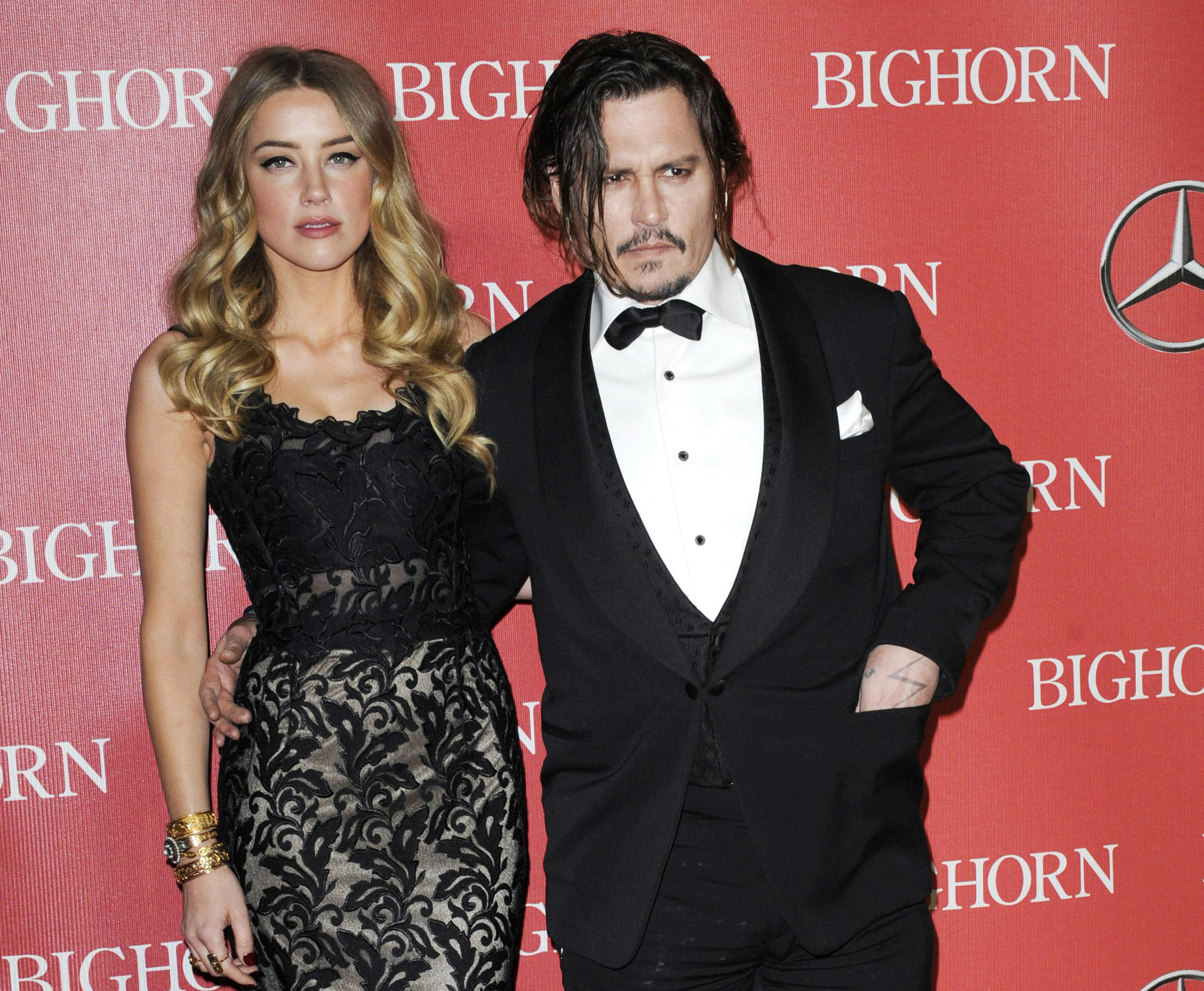 Amber Heard og Johnny Depp
