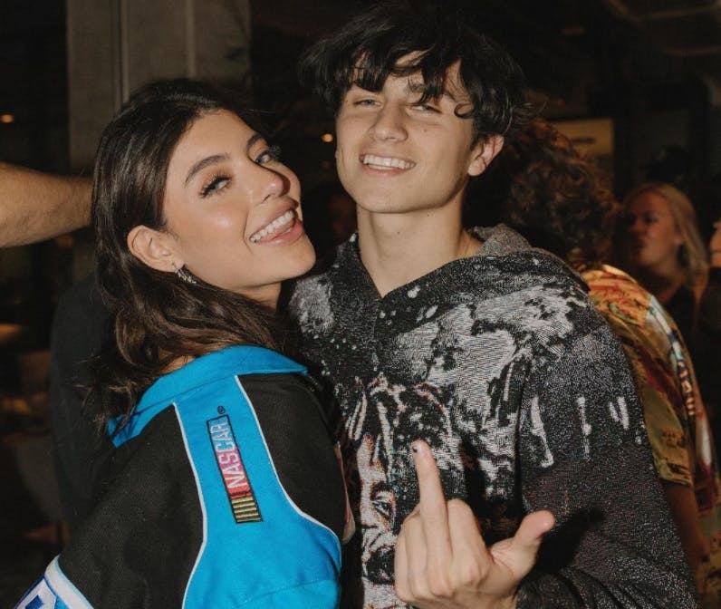 Den afdøde Cooper Noriega ses her med sin ekskæreste Sabrina Quesada, som han dannede par med indtil kort før sin død.