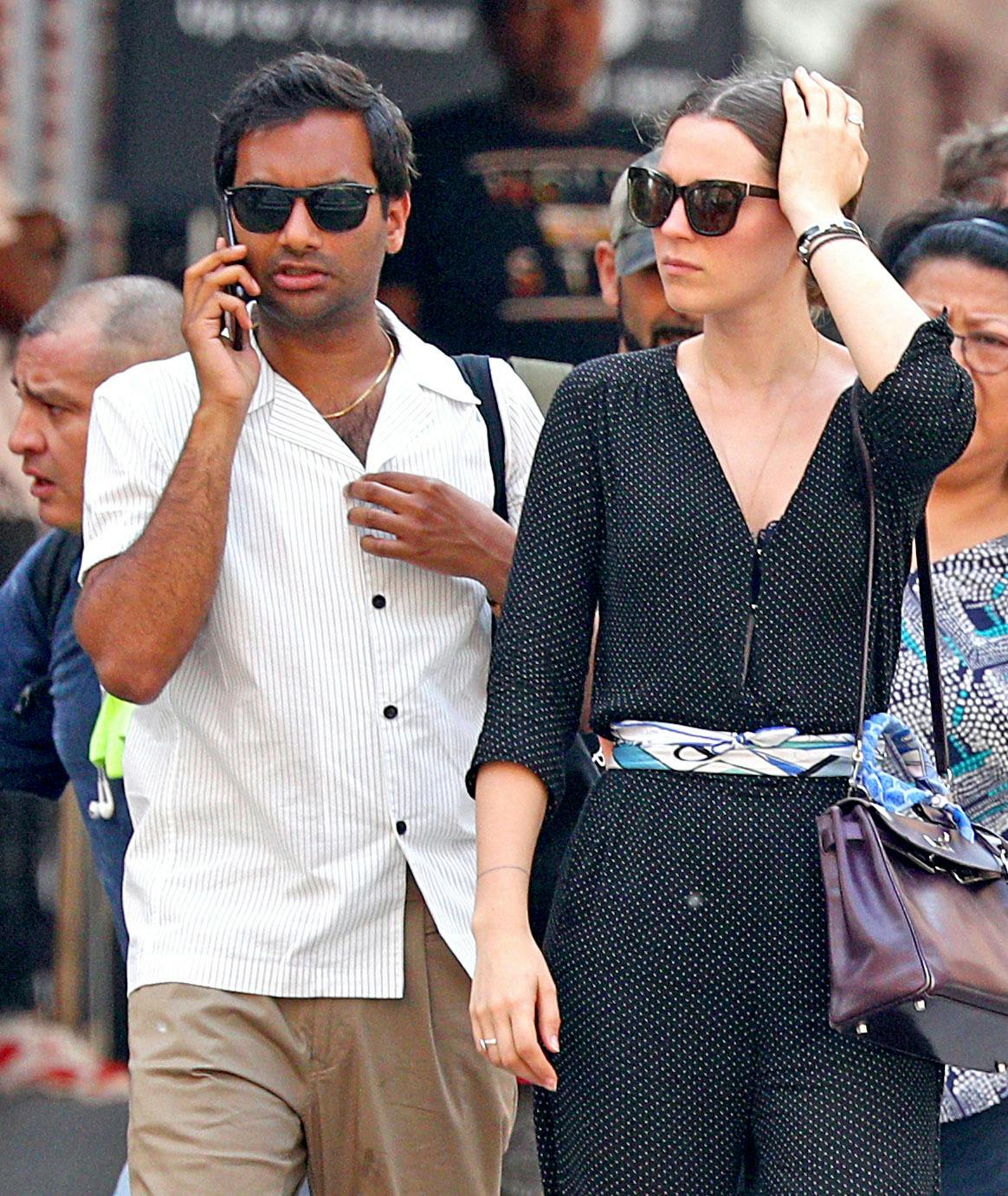 Aziz Ansari og Serena Skov Campbell