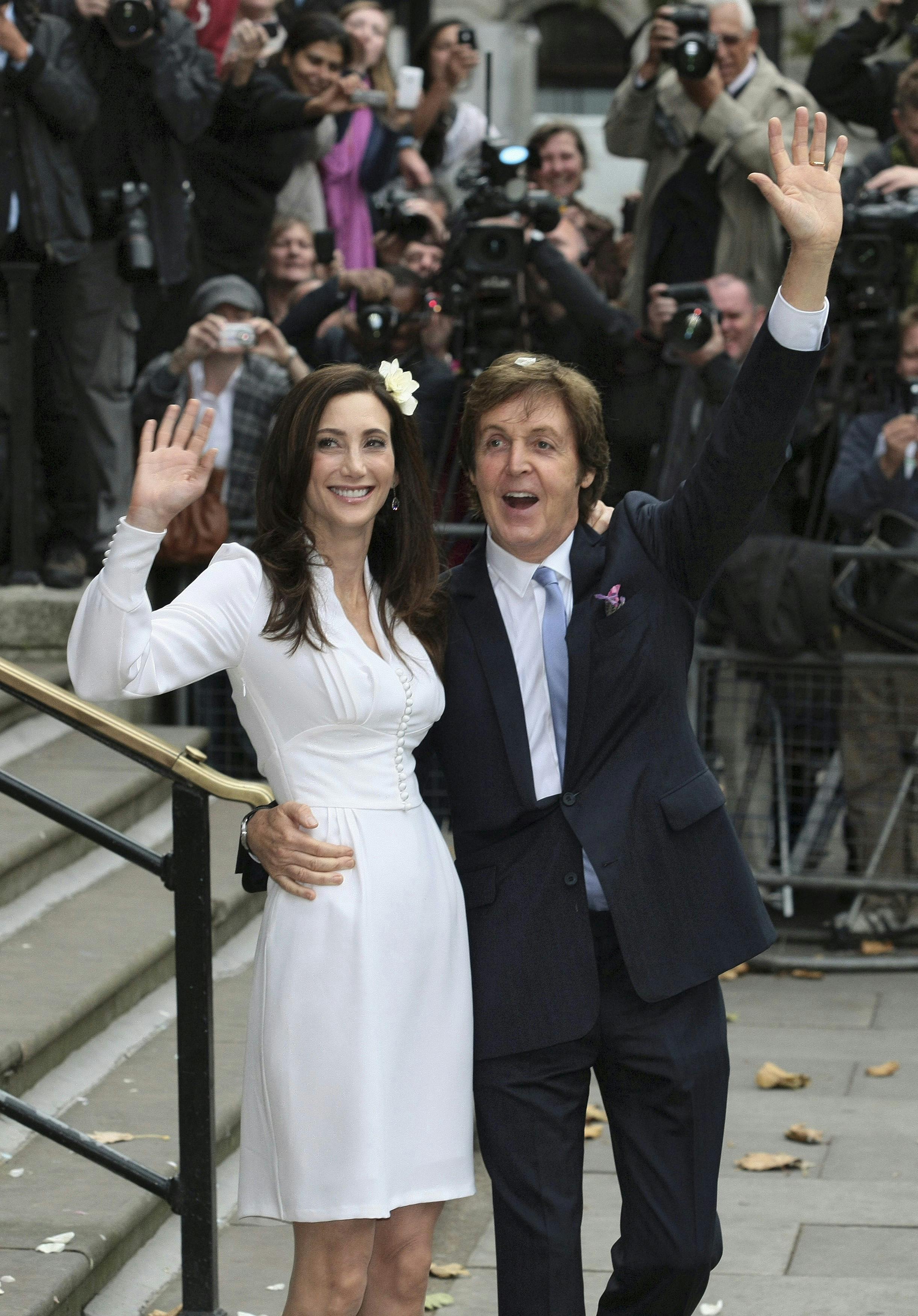 Nancy Shevell og Paul McCartney