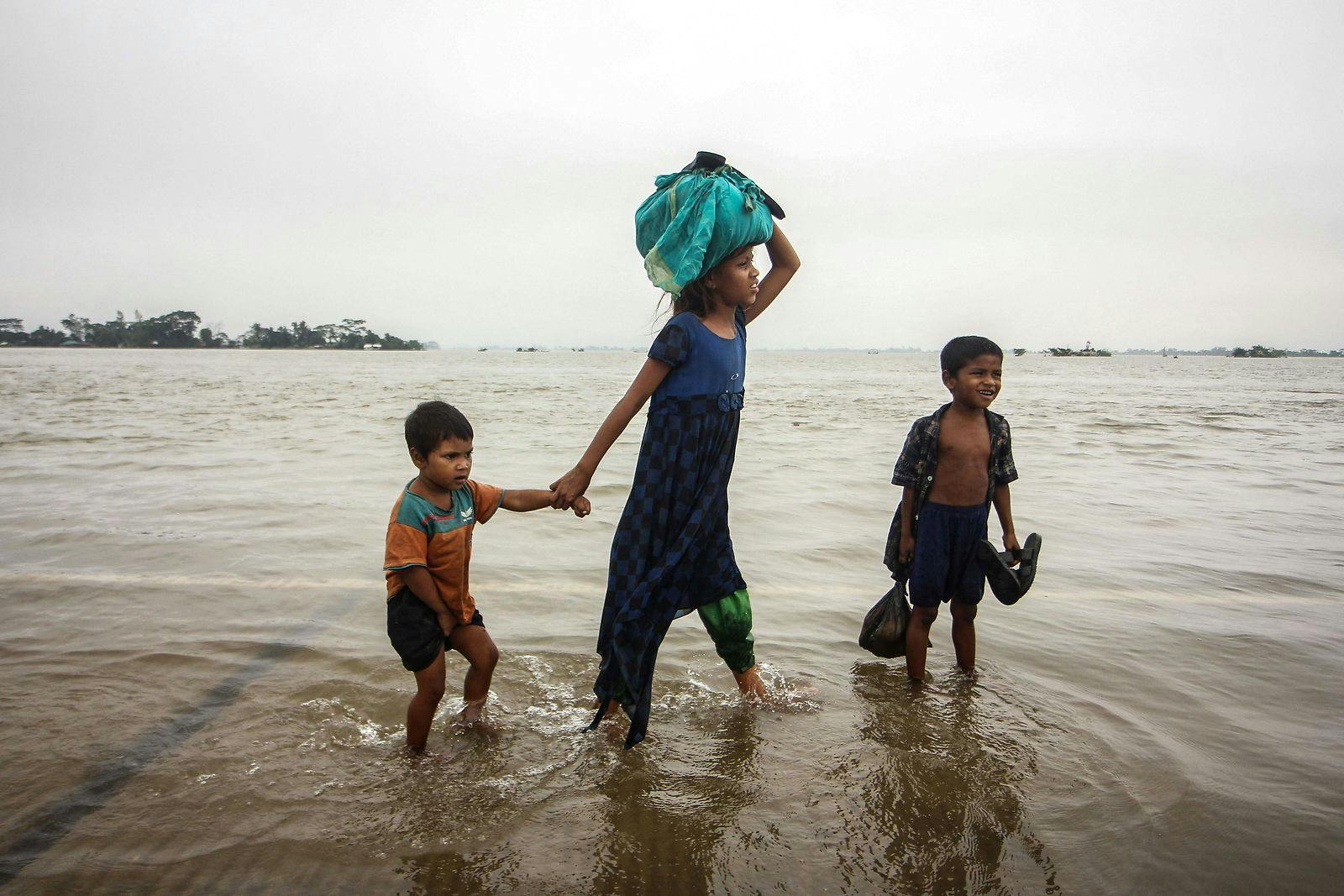 Bangladesh er igen ramt af voldsomme oversvømmelser i juni 2022