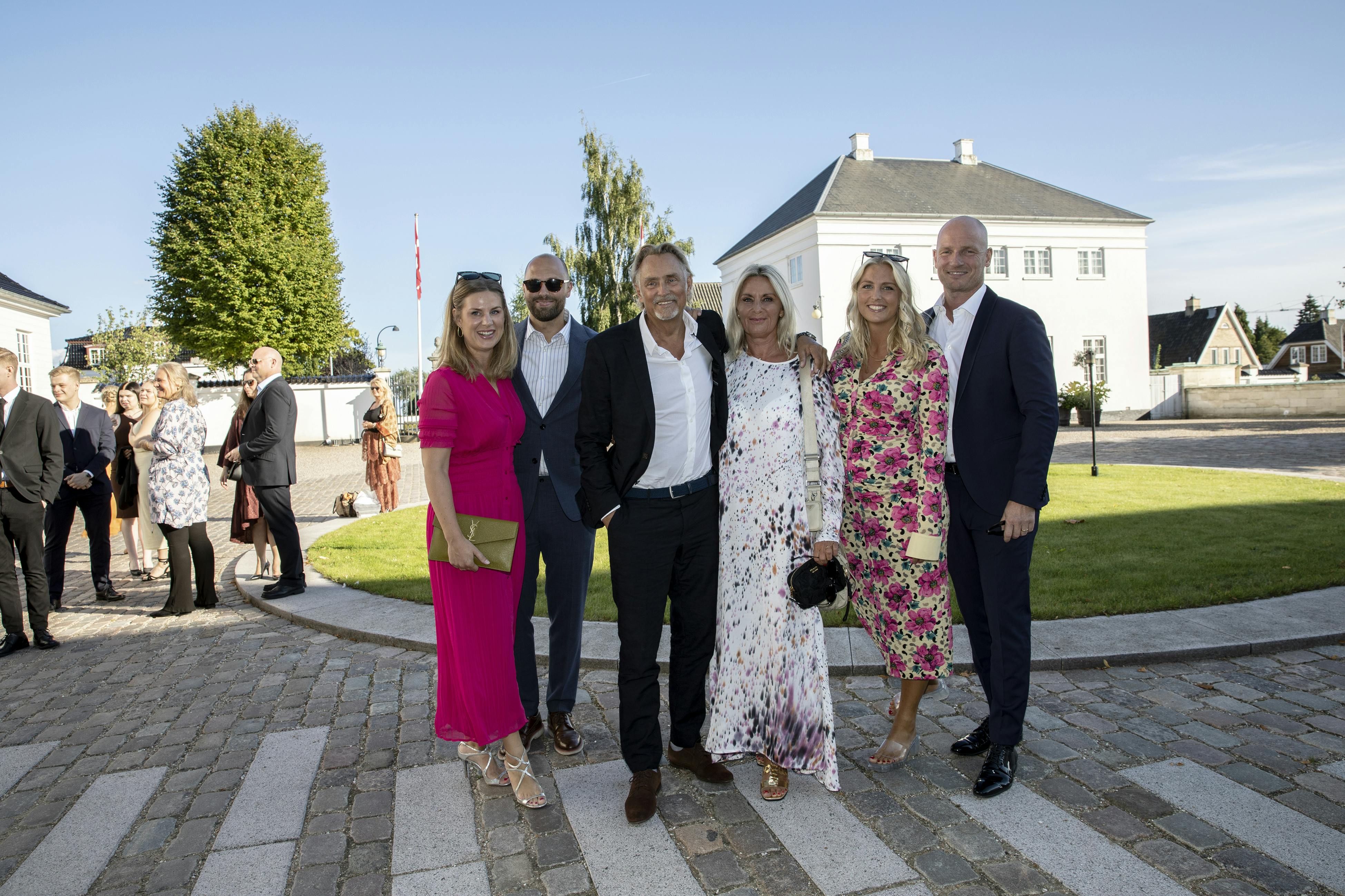 Karen, Jonas, Lars Høghg, Tine, Josefine og Lasse Sjørslev