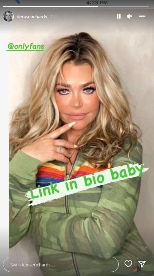 Denise Richards er nu på OnlyFans