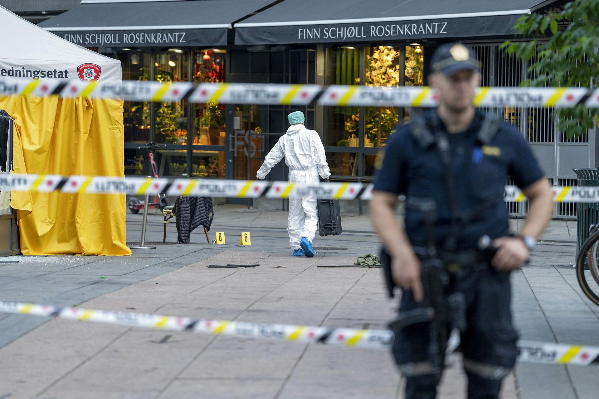 Flere skud blev affyret ved London pub i Oslo i nat.
