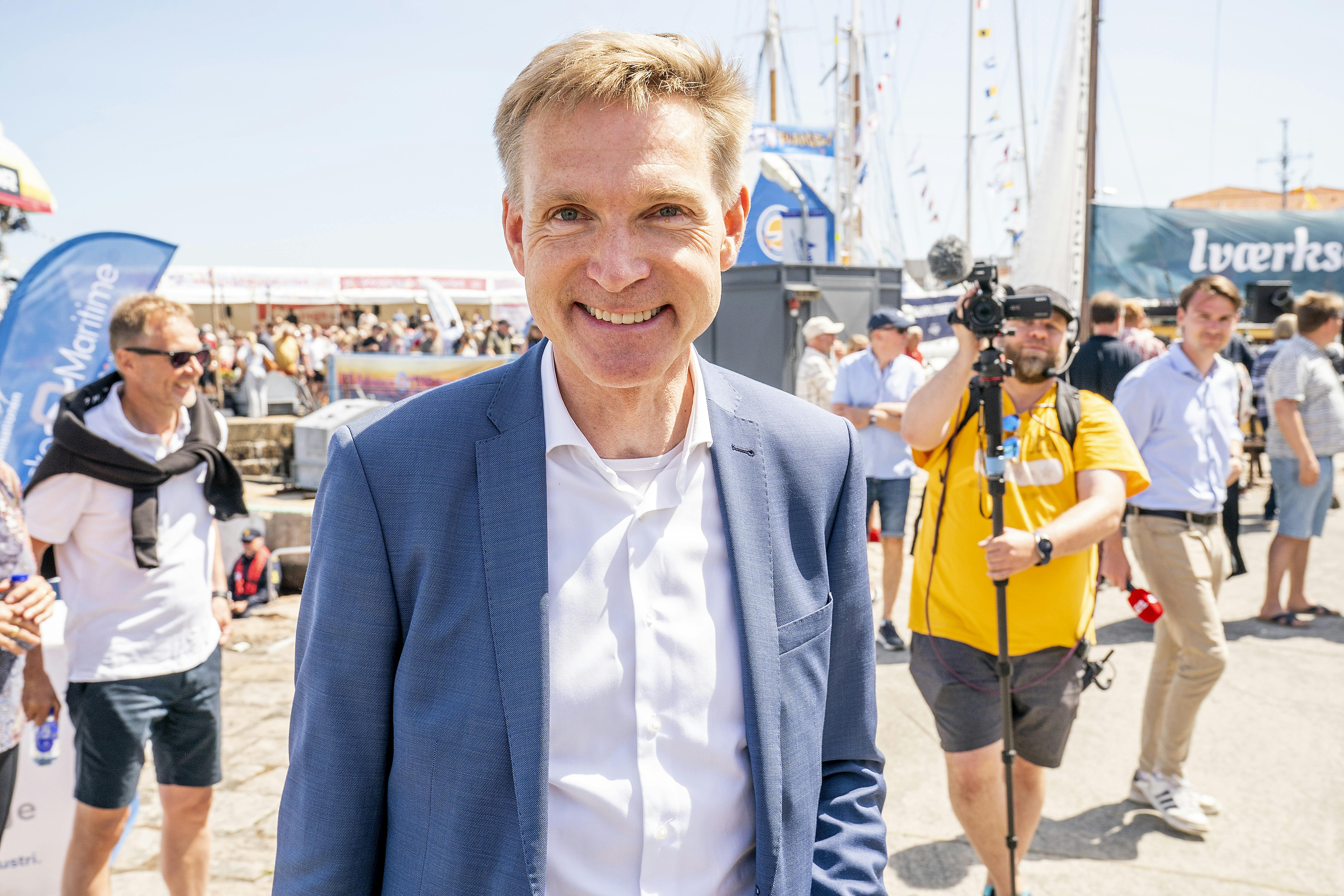 Kristian Thulesen Dahl på Folkemødet 2022.