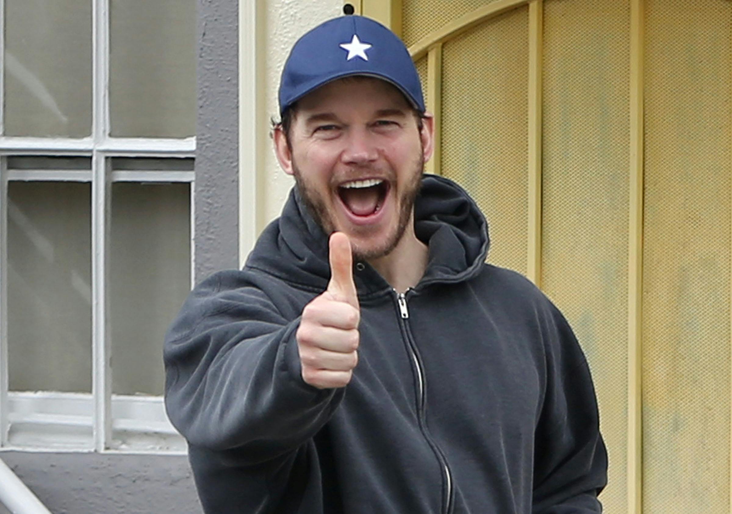 Der var ikke meget 'thumbs up' for Chris Pratt under shitstormen sidste år.