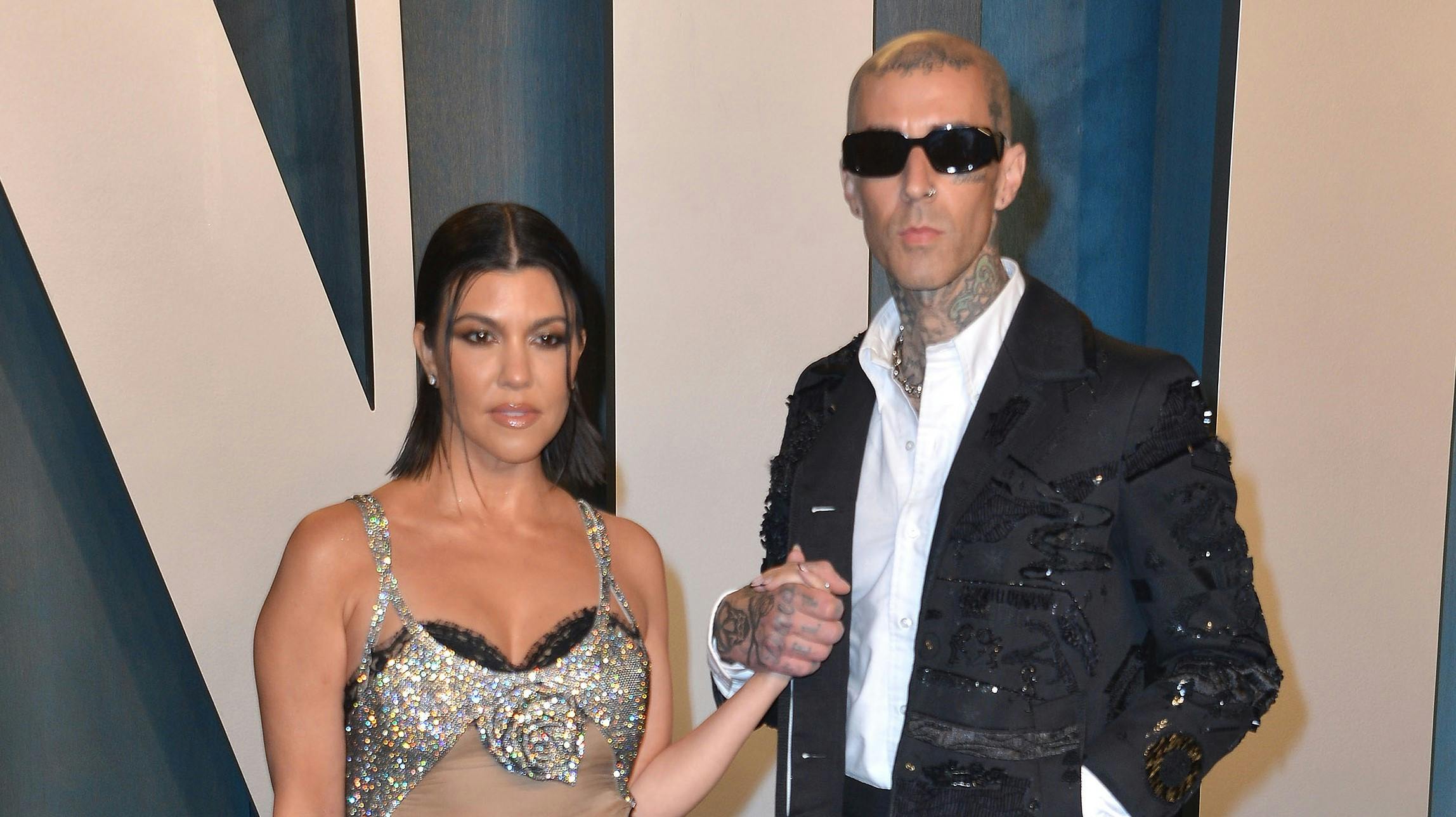 Travis Barker og Kourtney Kardashian