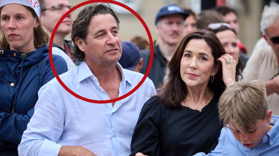 Kronprinsesse Mary havde fået skønt selskab af sin ven gennem utallige år: nbsp;Hamish Campbell.