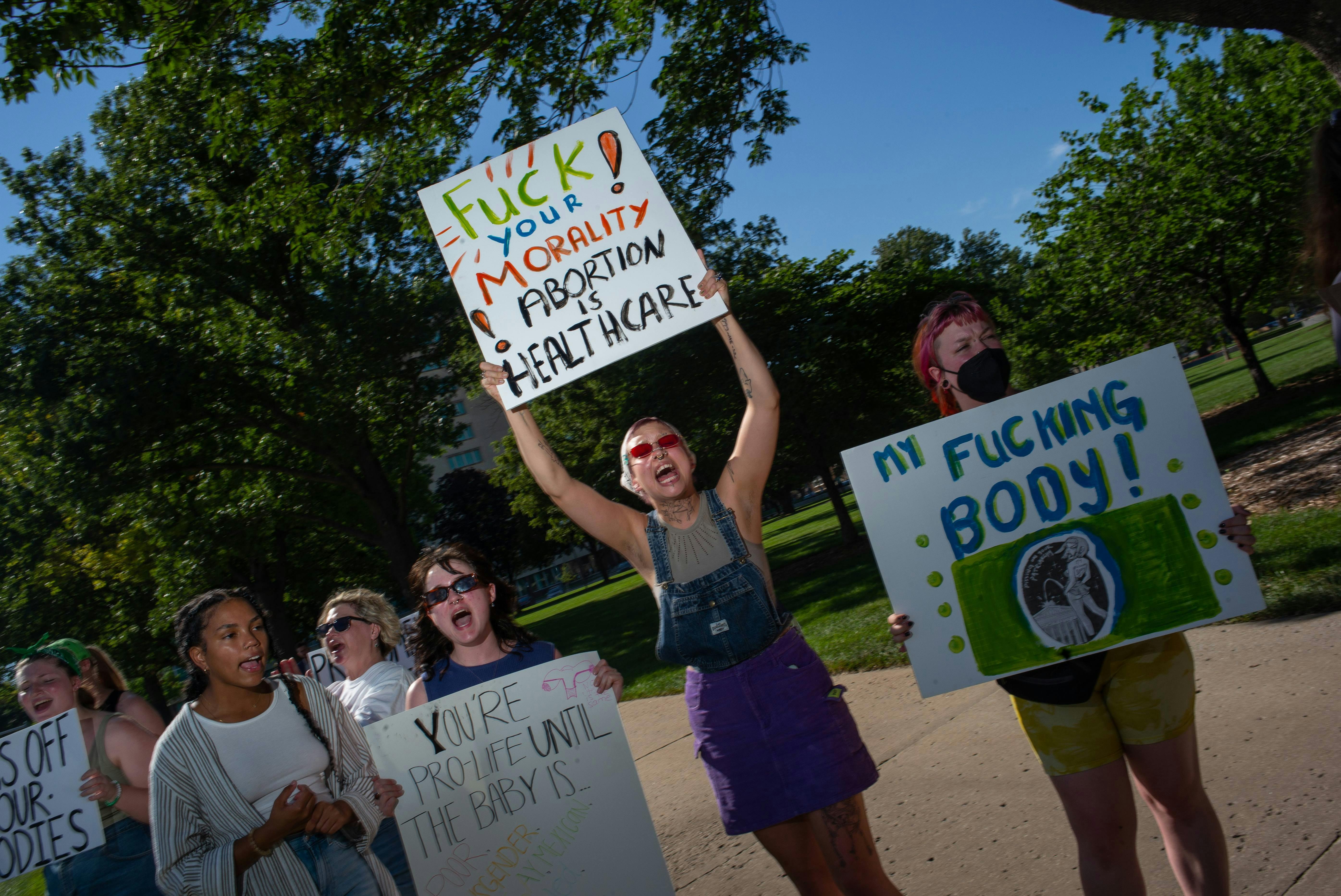 Protest mod ny abortlovgivning