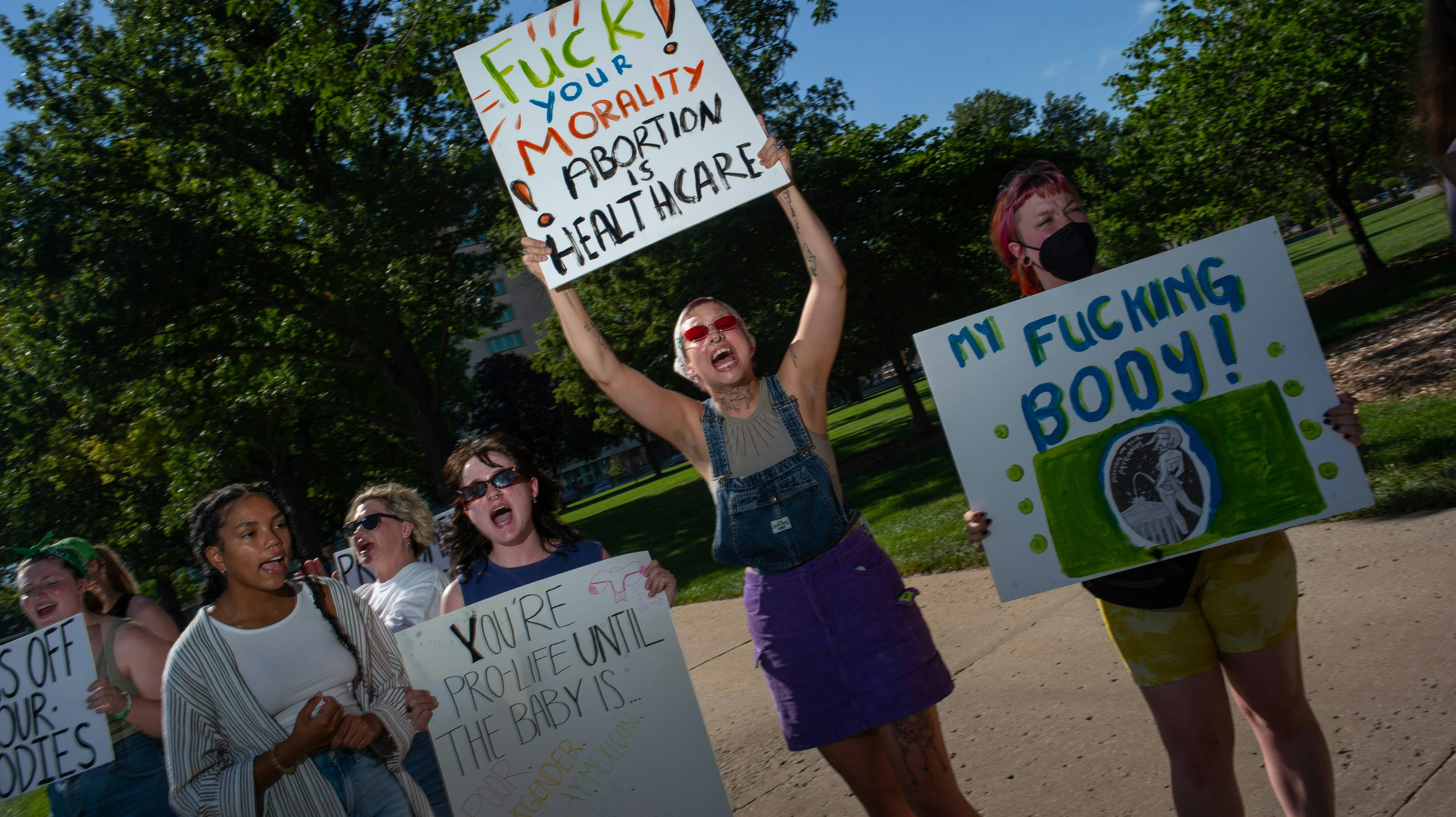 Protest mod ny abortlovgivning
