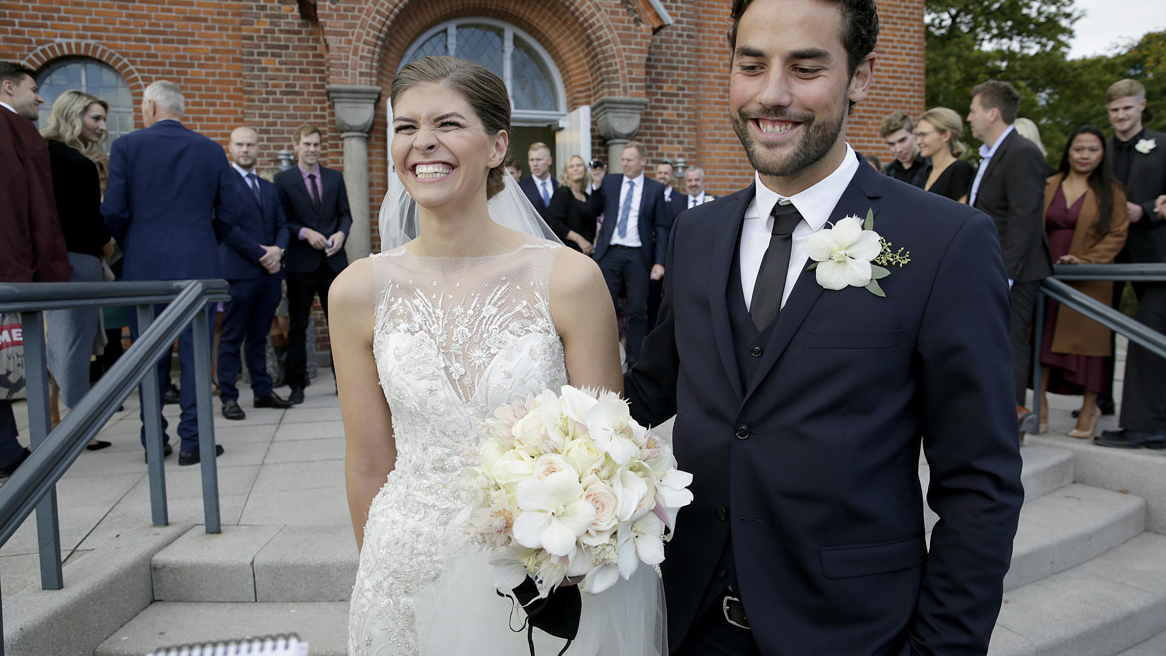 Lotte Friis og manden Christoffer Schnak er blevet forældre til Andrea.