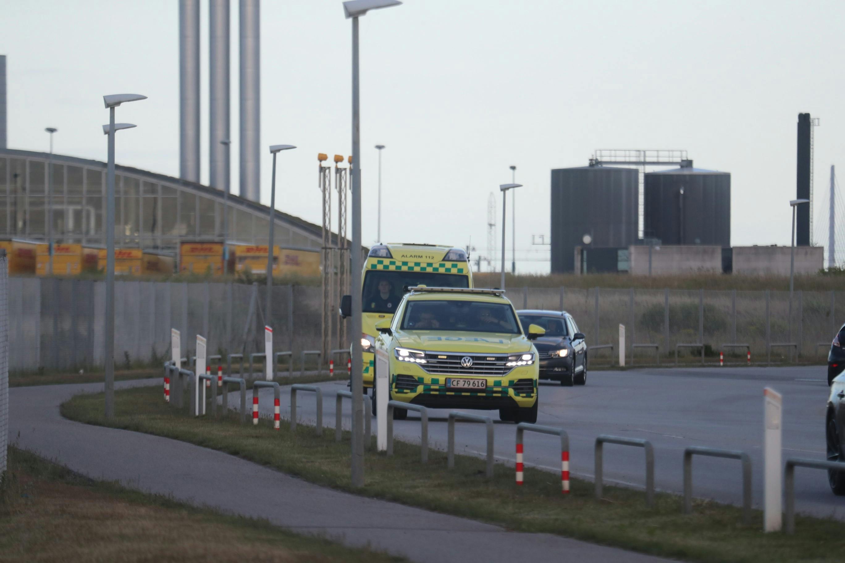 Politiet er for anden gang onsdag talstærkt til stede i Københavns Lufthavn.