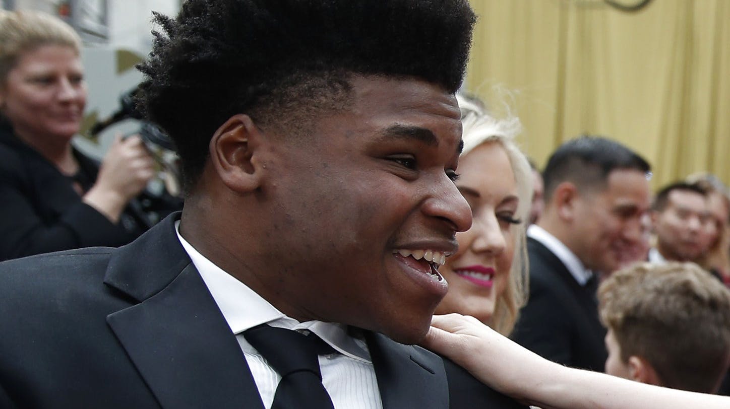 Arkivfoto af Jerry Harris til Oscar-uddelingen i februar 2020. 