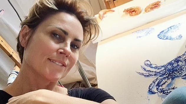 Den tidligere tv-stjerne Dee Smart fra sæbeoperaen "Home and Away".