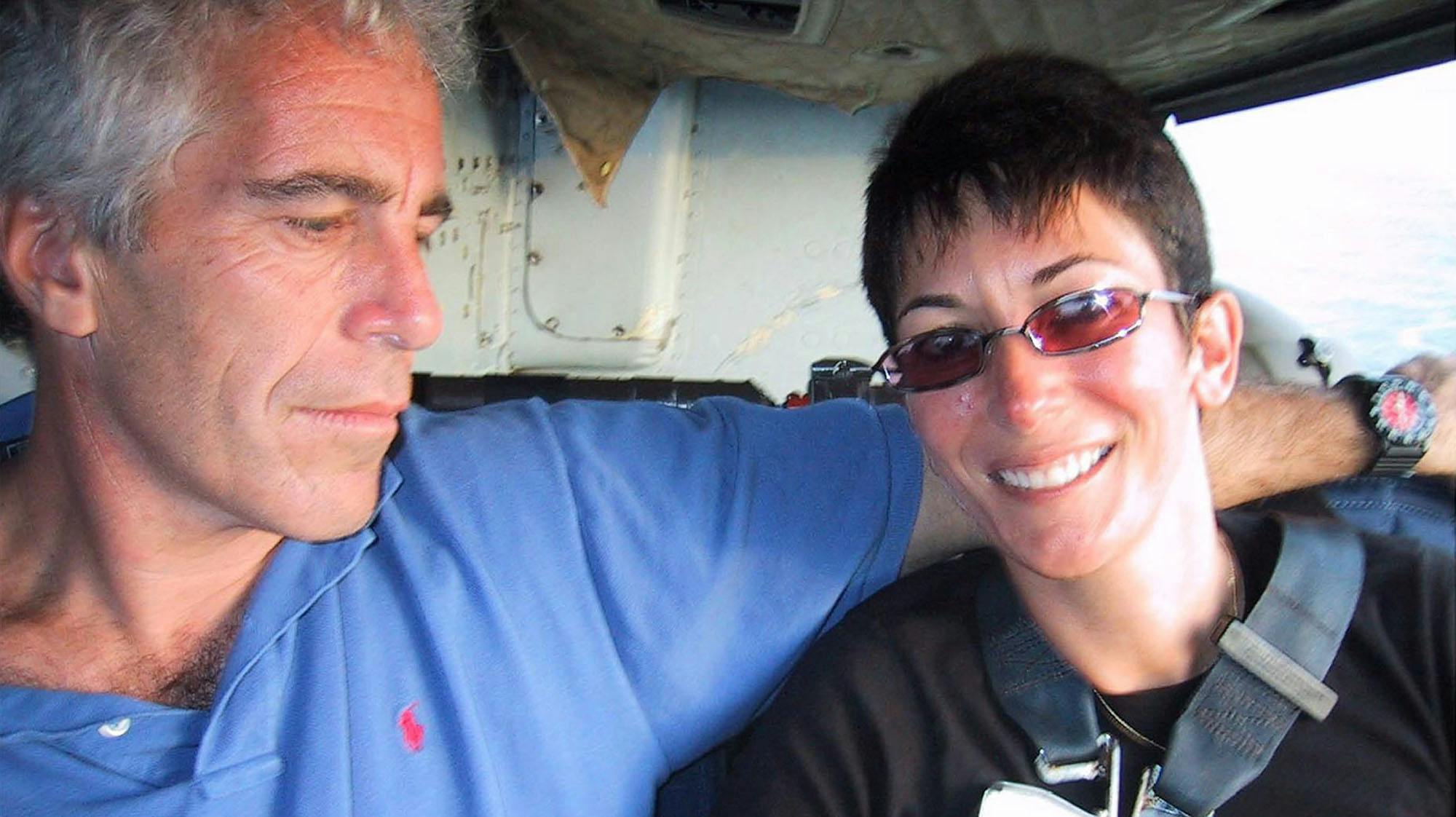 Jeffrey Epstein og Ghislaine Maxwell.