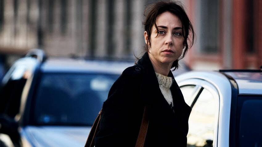 Sofie Gråbøl spillede hovedrollen som Sarah Lund i den danske udgave af "Forbrydelsen".