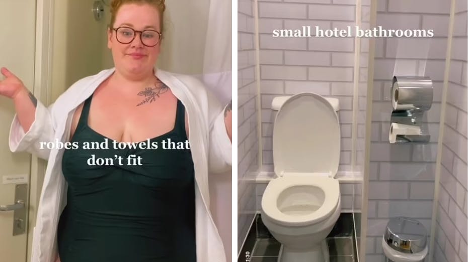 Kirsty elsker at rejse, men hun mener ikke, at hoteller gør nok for at gøre plads til hende.