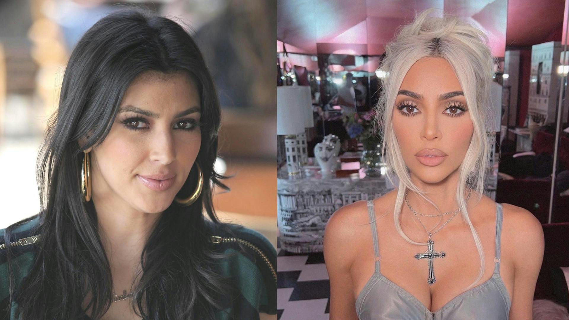 Ifølge flere eksperter er der betydelig forskel på både Kim Kardashians næse og læber. Her er et nyligt billede (til højre) sammenholdt et billede fra 2008