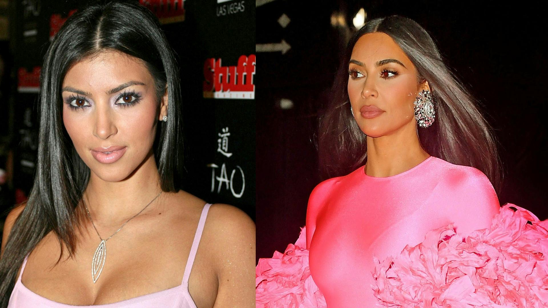 Kim Kardashian i 2007 vs. Kim Kardashian i 2021