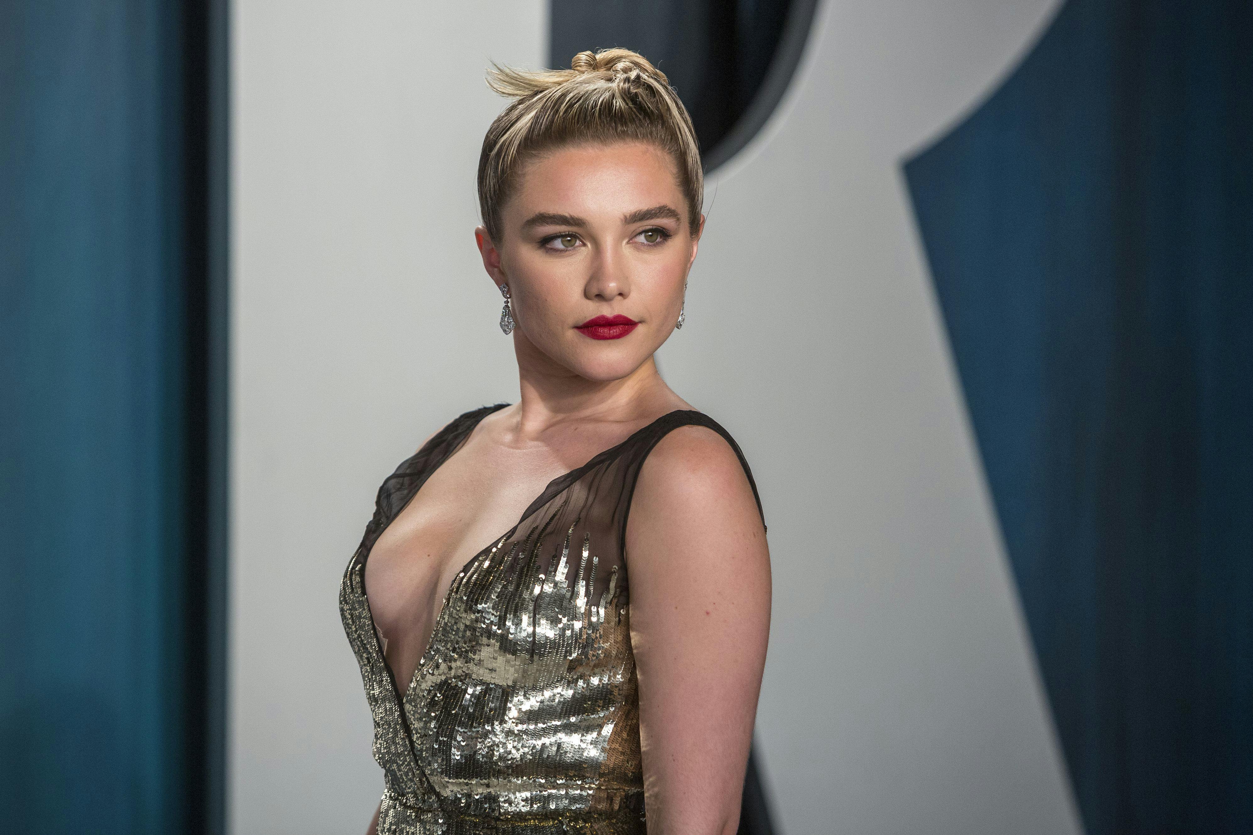 "Midsommar"-skuespilleren havde fundet et anderledes tildækket look til Vanity Fair-festen under Oscars i 2020&nbsp;