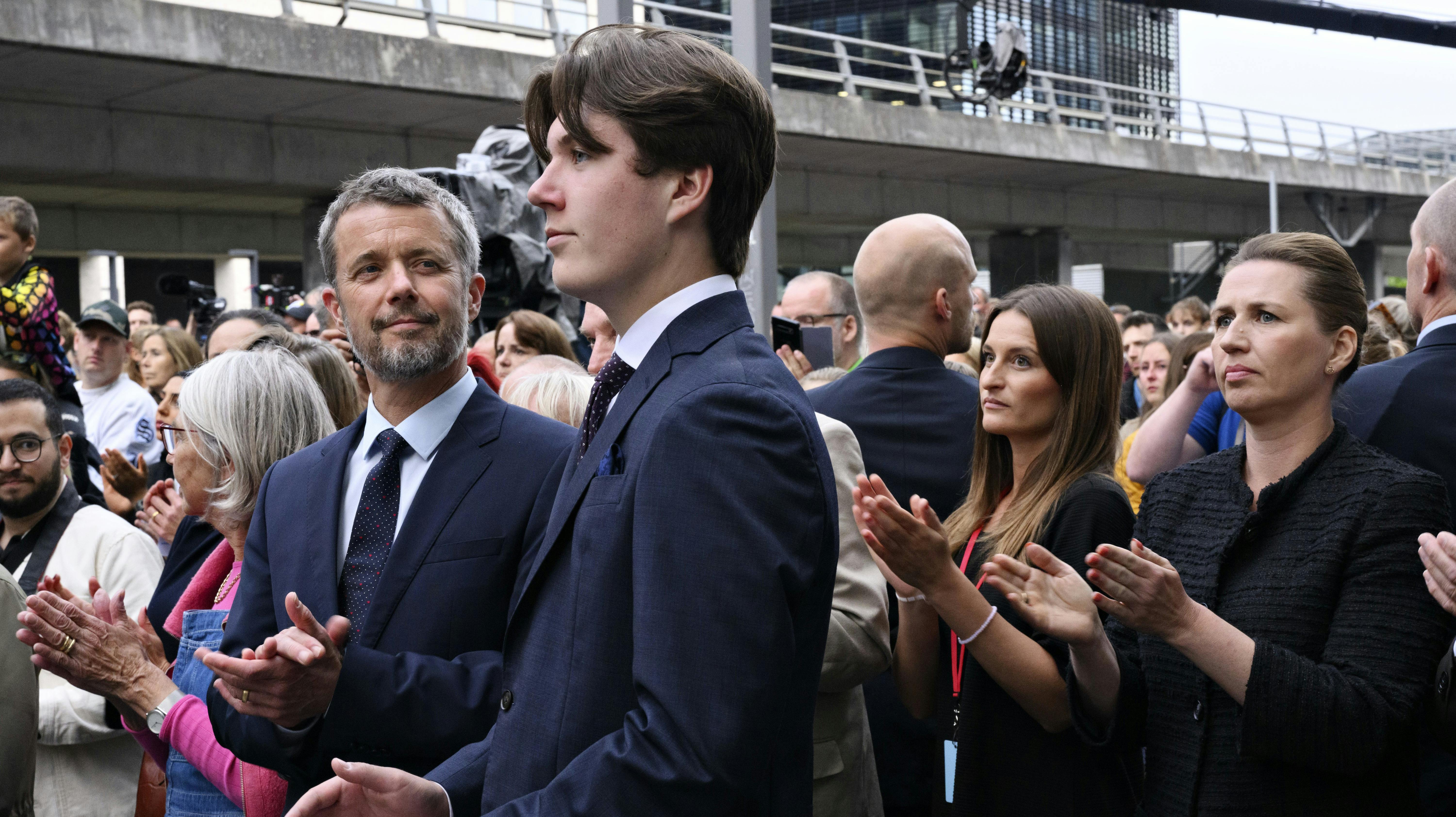 Kronprins Frederik og prins Christian