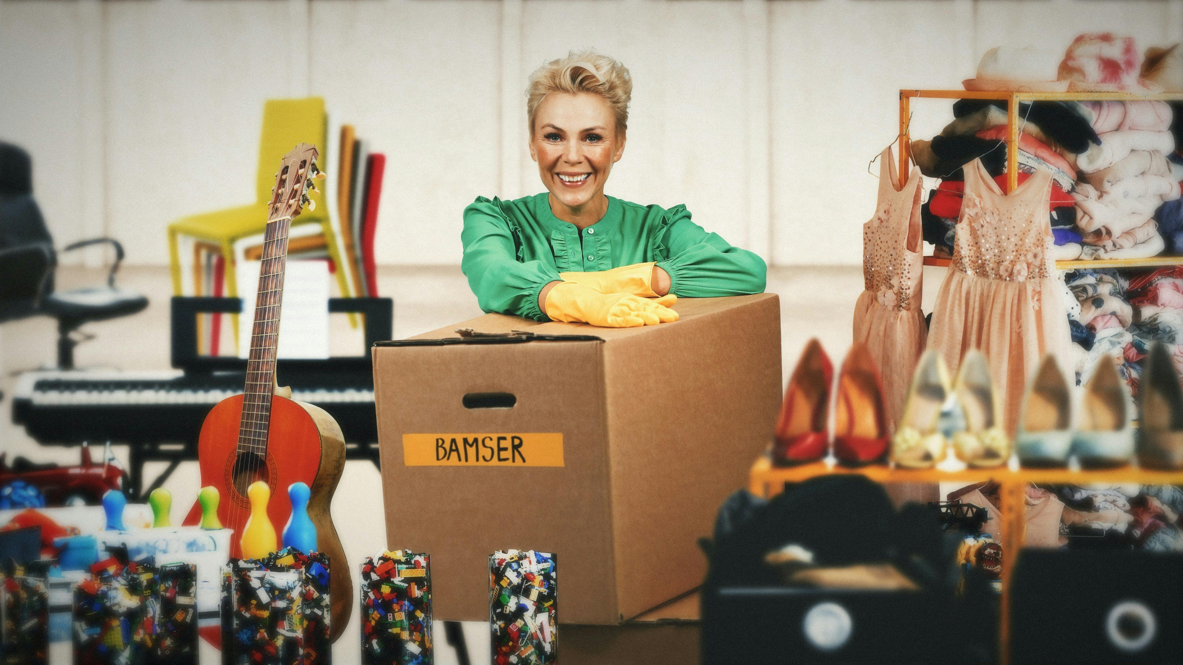 Lene Beier vil i otte programmer rykke ud til danskere, der har brug for hjælp til at rydde op i hjemmet.