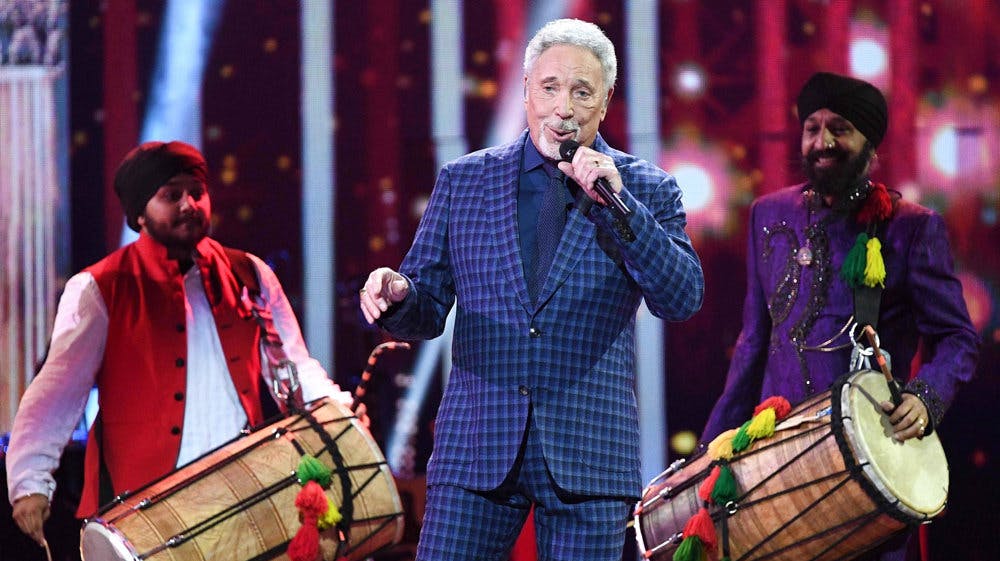 Tom Jones fik et ildebefindende