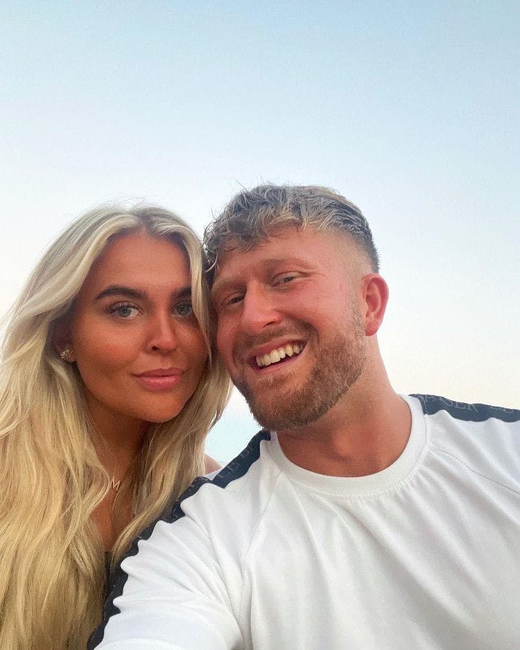 Det er dette billede, Matilde har lagt på sin instagram af hende og kæresten.